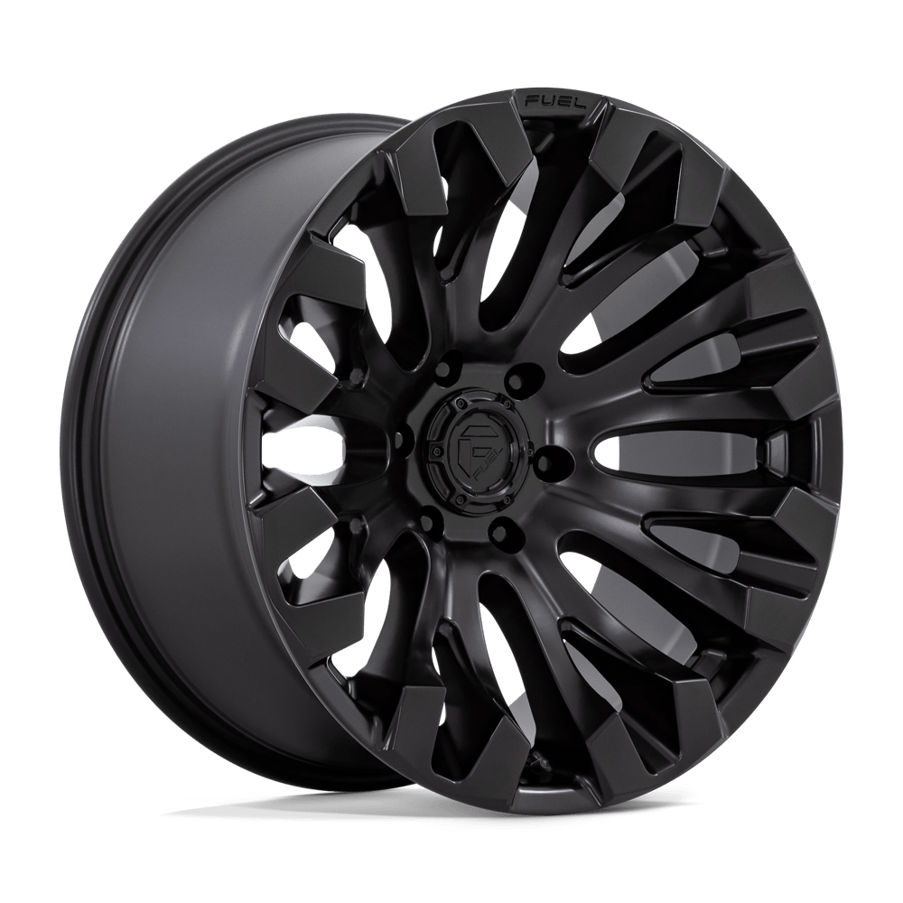 Fuel 1PC D831 QUAKE 18X9 5X127 +1 BLACKOUT Wheel Rim (QTY: 1)