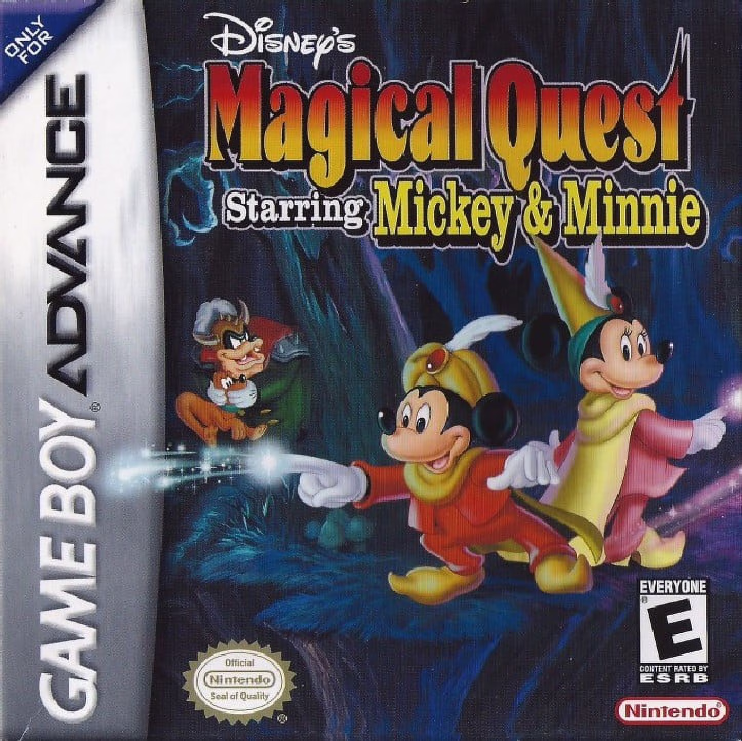 Restored Magical Quest Starring Mickey & Minnie (Nintendo GameBoy Advance, 2002) GBA Disney Game (Refurbished)