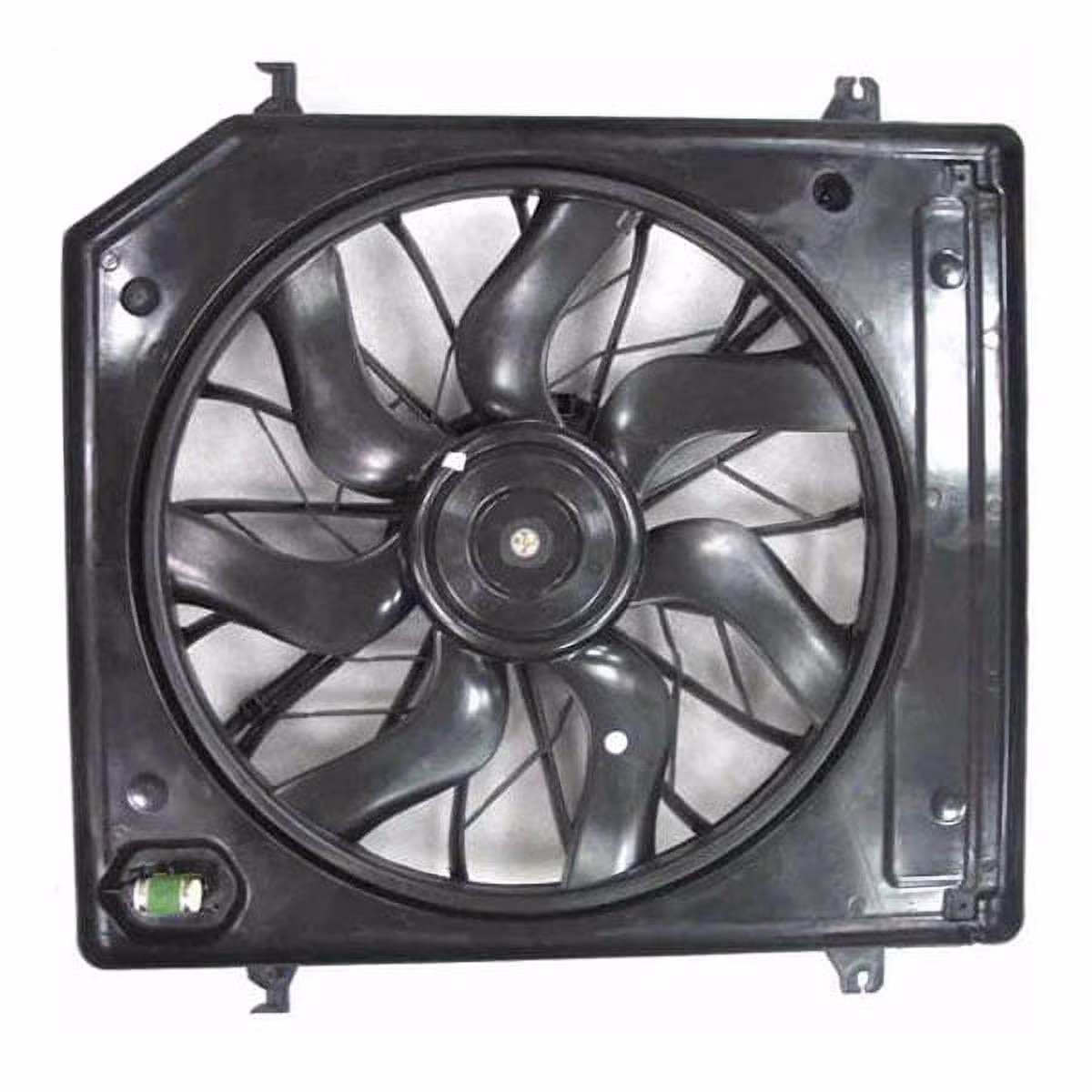 TYC For 07 08 09 Sorento Dual Radiator AC Condenser Cooling Fan Motor Assembly