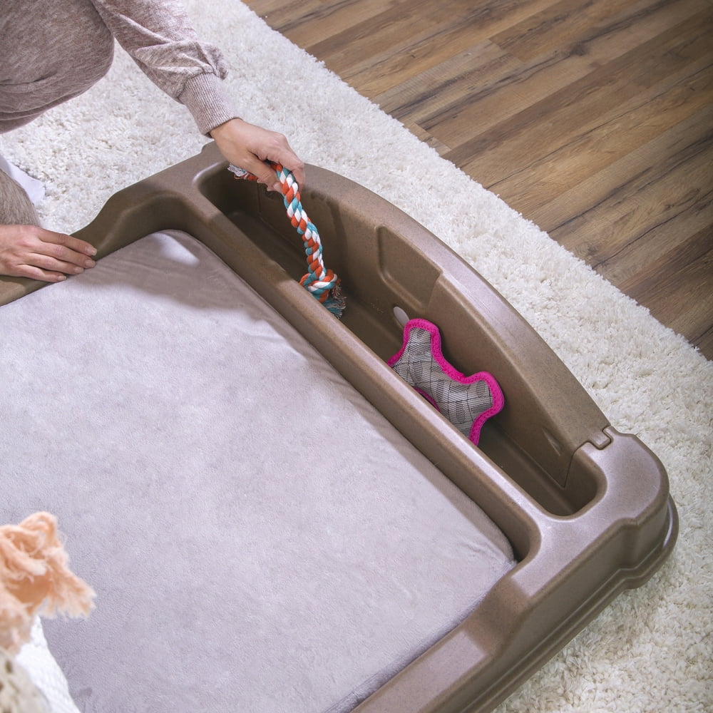 Step2 Close 'N' Cozy Hideaway Dog Bed Brown