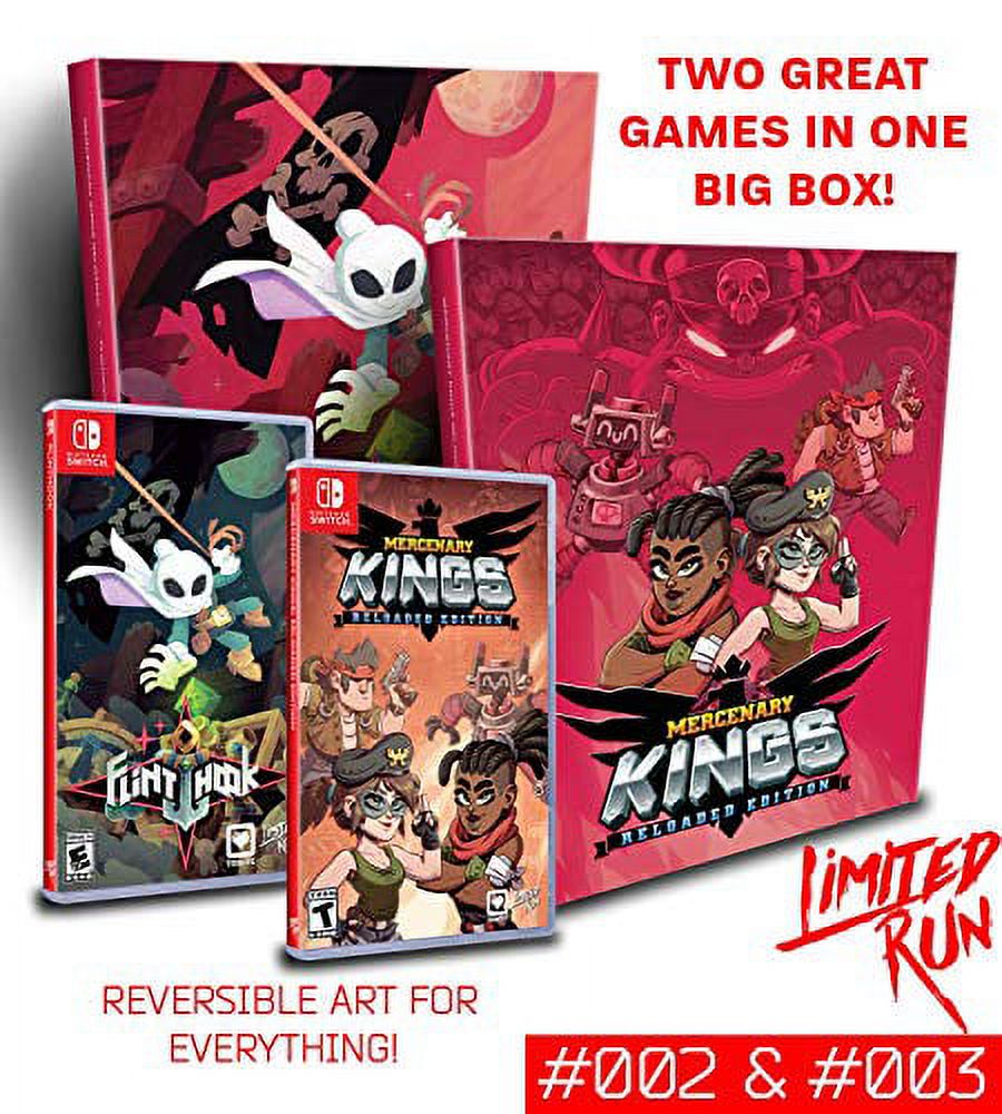 Switch Limited Run #2 + #3: The Tribute Treasure Box (Mercenary Kings/Flinthook)