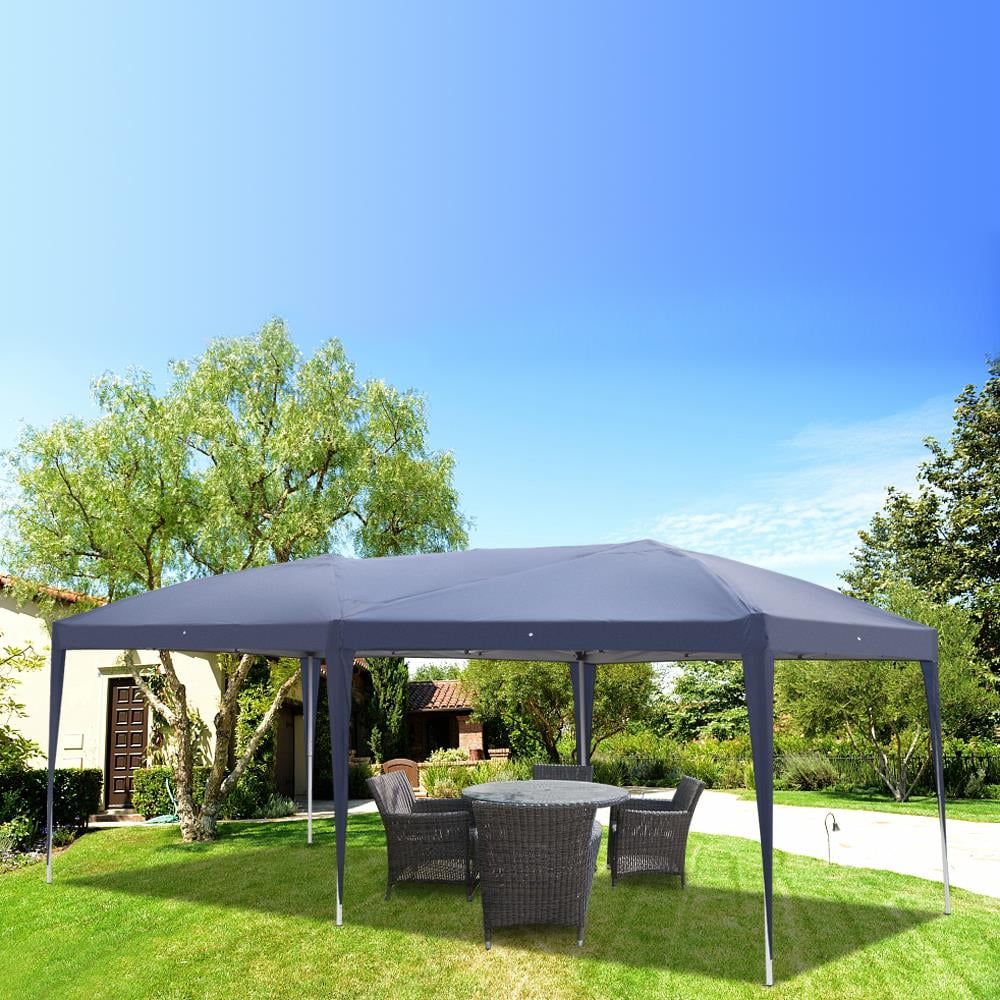 Ktaxon 10' x 20' Easy Pop up Wedding Party Tent Folding Gazebo Beach Canopy W/Carry Bag