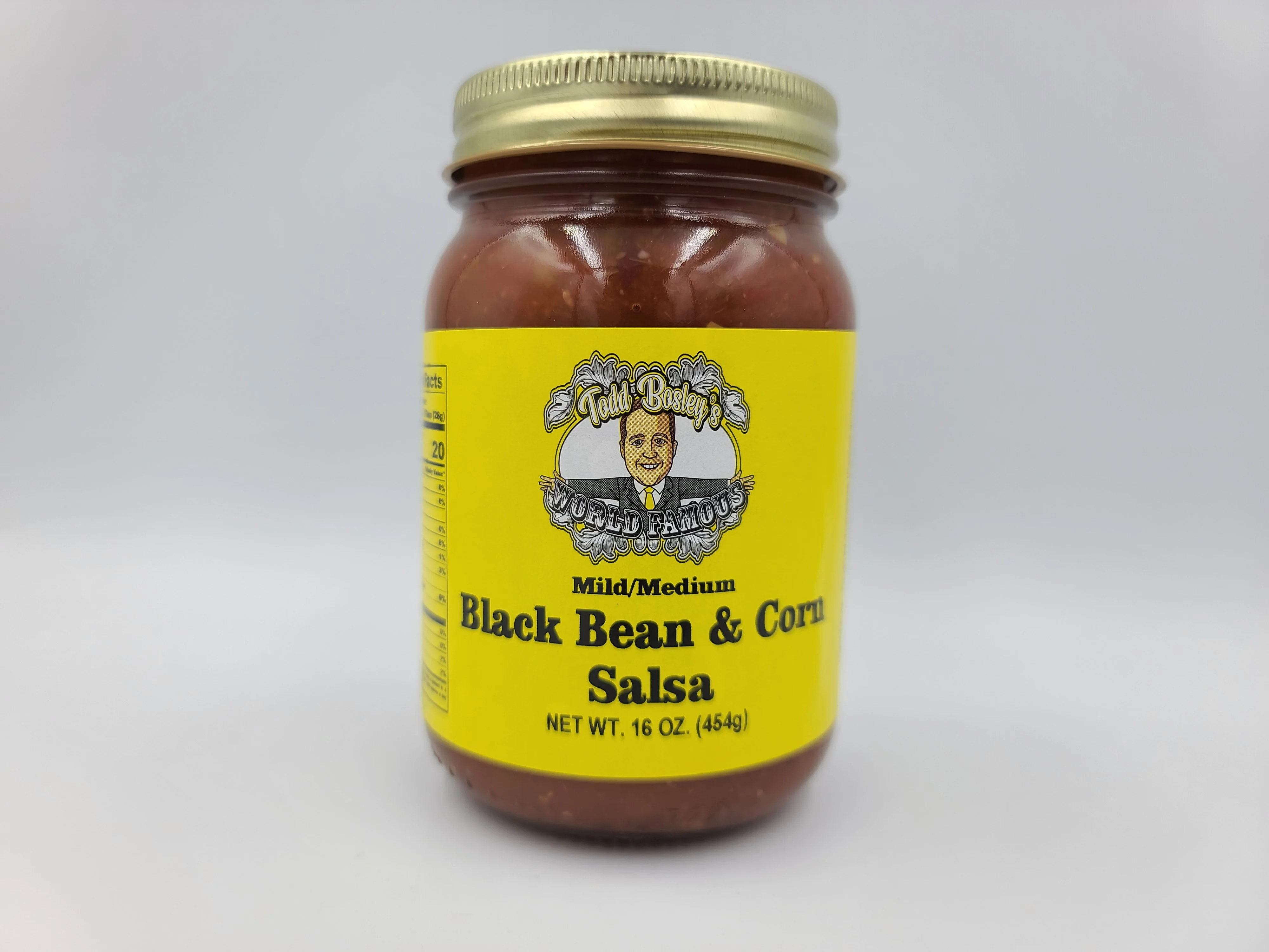 Todd Bosley's World Famous Mild/Medium Black Bean & Corn Salsa 2 Pack