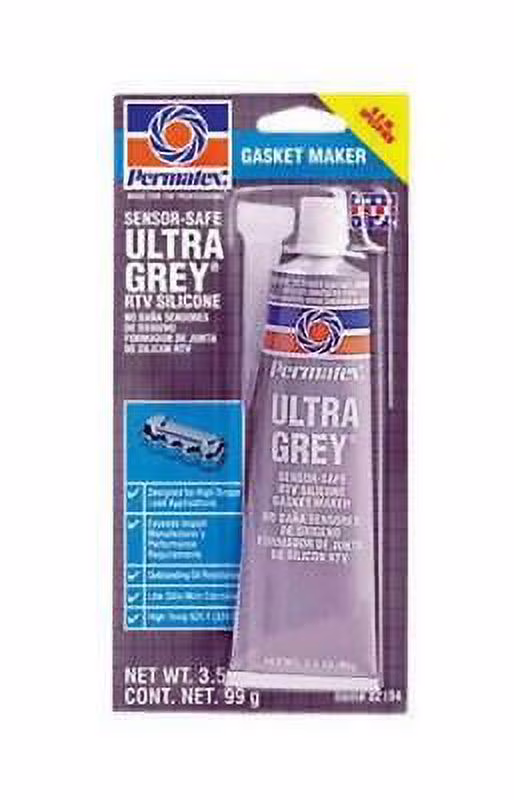 2PK Permatex Type-1 RTV Silicone Gasket Maker 3.5 oz.