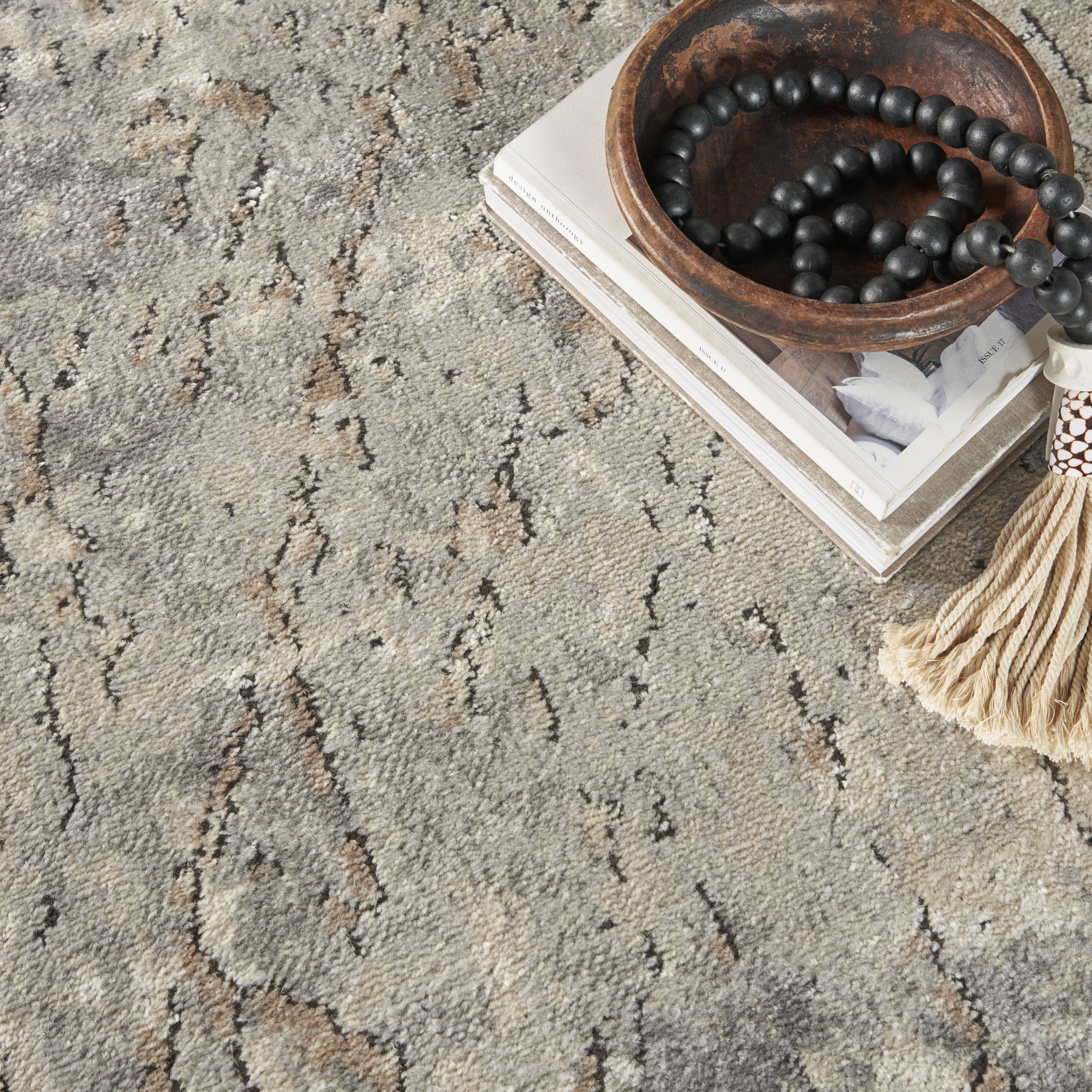 Nourison Concerto Rustic Beige/Grey 7'10