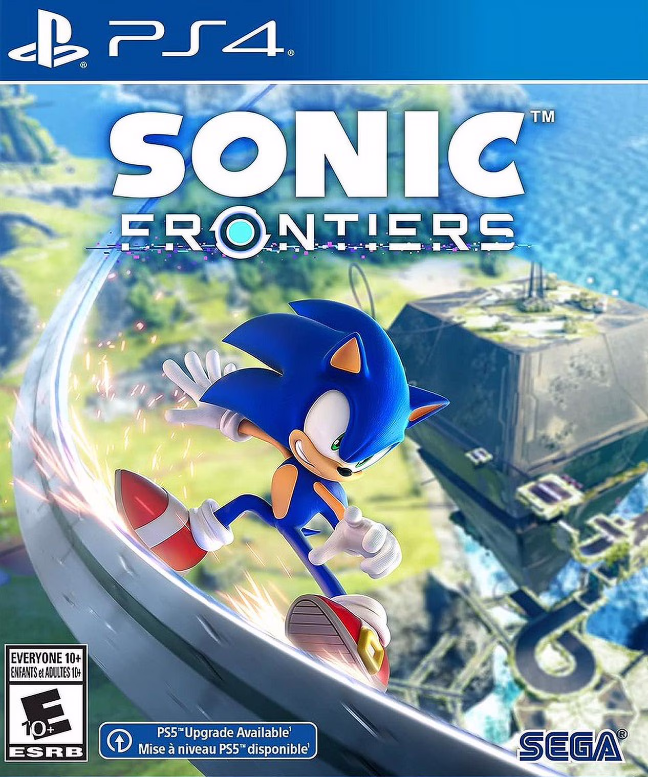 Restored Sonic Frontiers (Sony Playstation 4, 2022) (Refurbished)