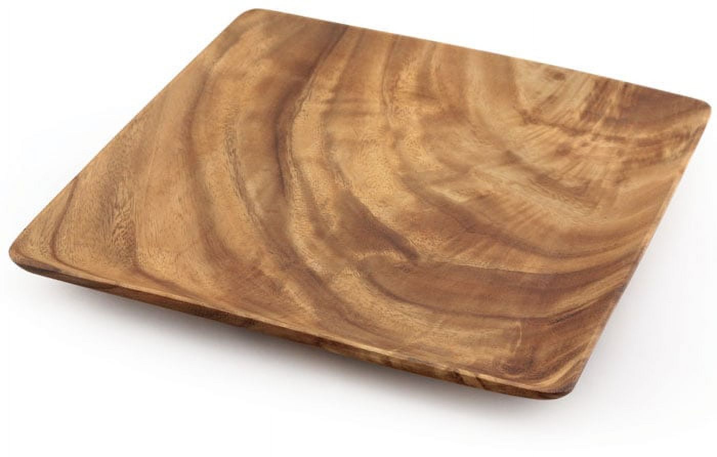 Acacia Wood Square Plates 1