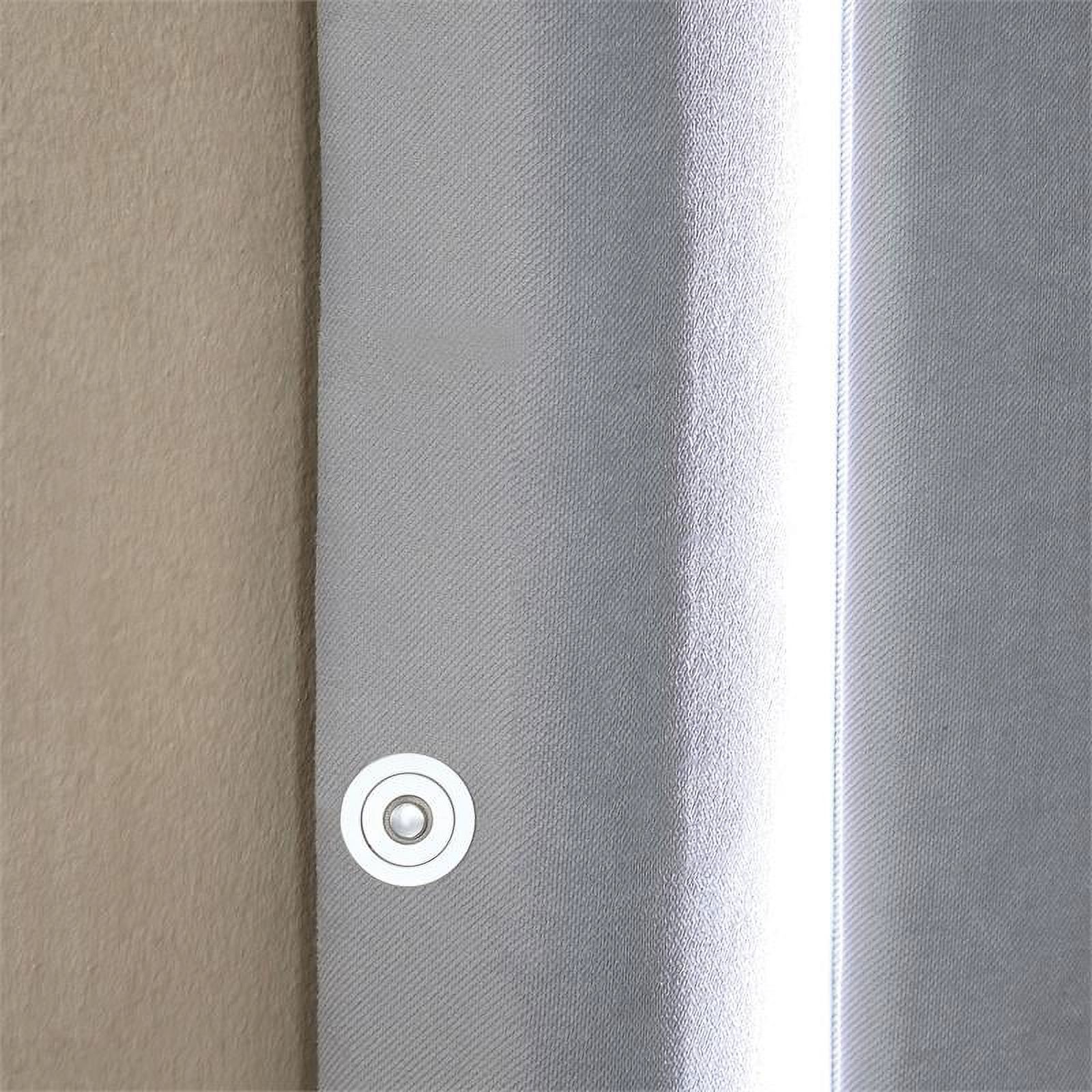 Furniture of America Luna Fabric King Bed with LED Lights in Gray