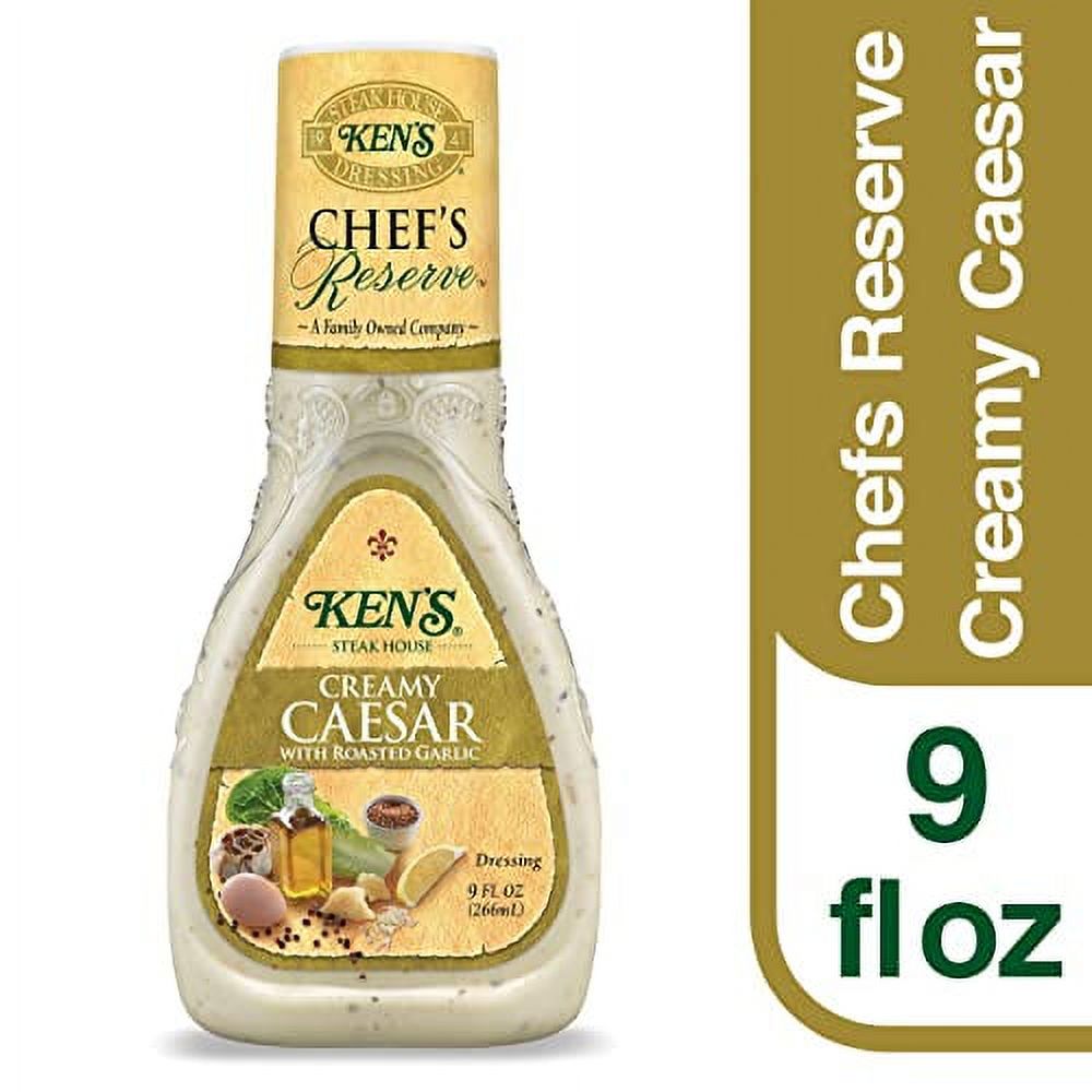 Chef's Reserve Creamy Caesar With Roasted Garlic Dressing (9 Fl (Pack Of 6))