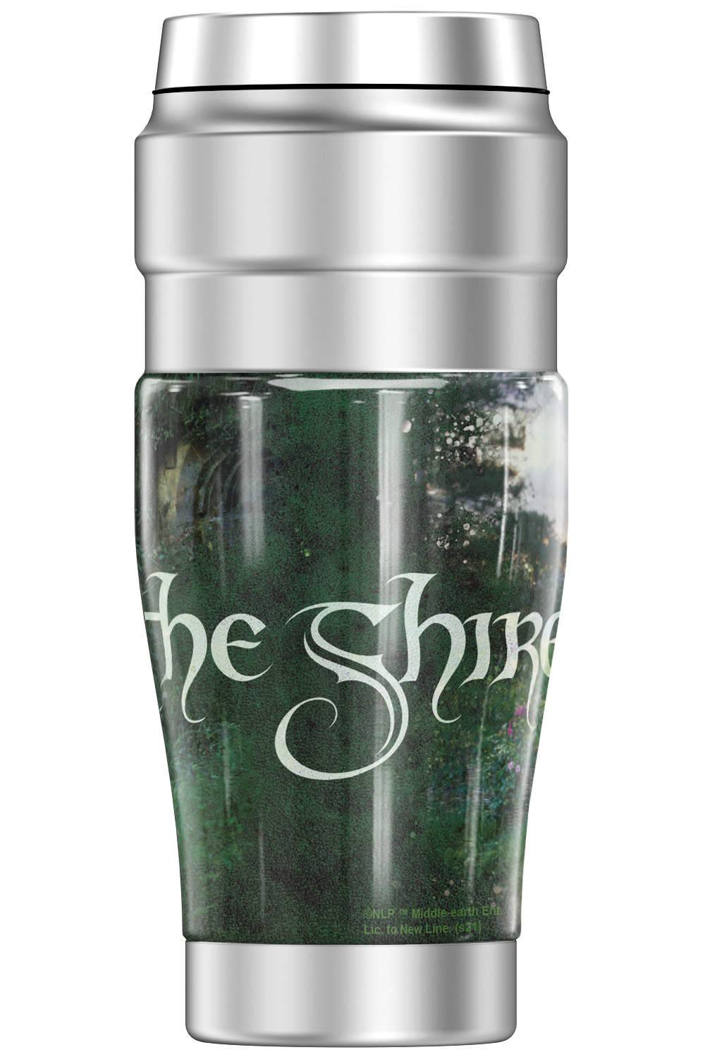 The Lord of The Rings The Shire THERMOS STAINLESS KING Stainless Steel Travel Tumbler, Vacuum insulated & Double Wall, 16oz