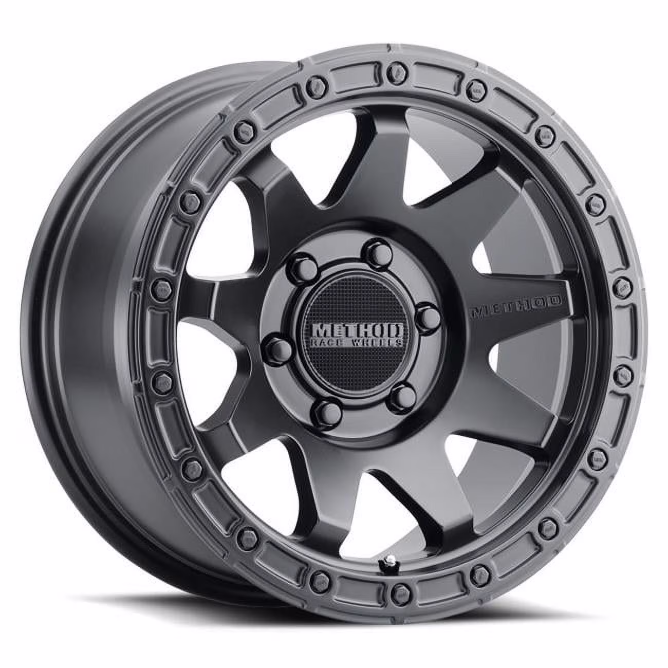 Method Wheels MR31778550500 MR317 17x8.5 mm Offset 5x5x71.5 mm CB Wheel, Matte Black Fits select: 2015-2019,2021 JEEP WRANGLER UNLIMITED