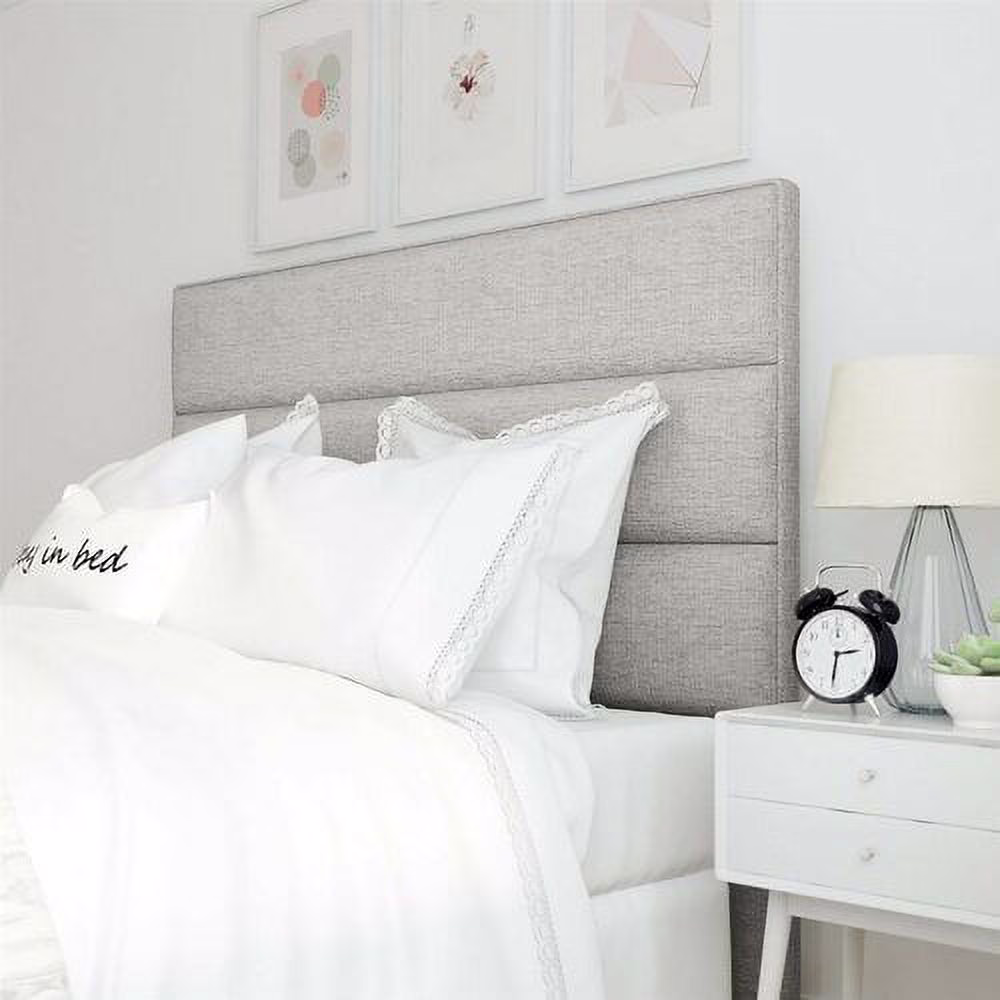 Serta Palisades Queen Upholstered Headboard in Soft Beige