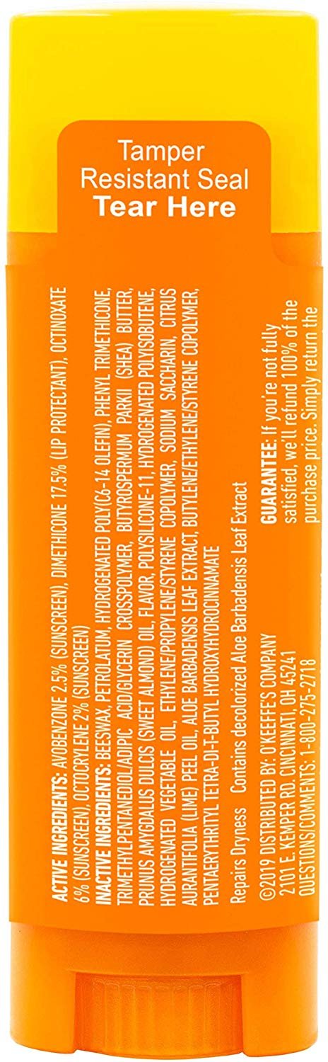 O'Keeffe's Lip Repair SPF 35 Lip Balm, Pack of 2