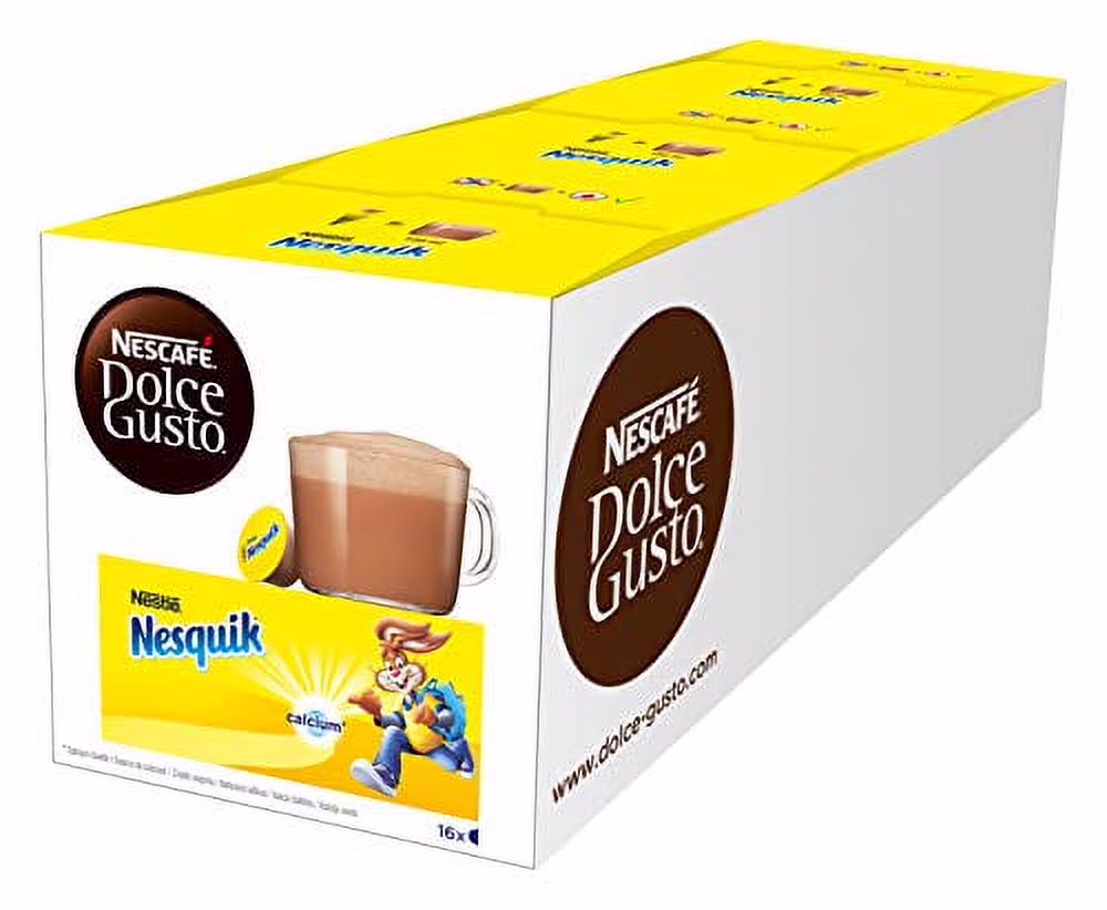 Nescafé Dolce Gusto Nesquik, 16 Capsules, 3 Pack