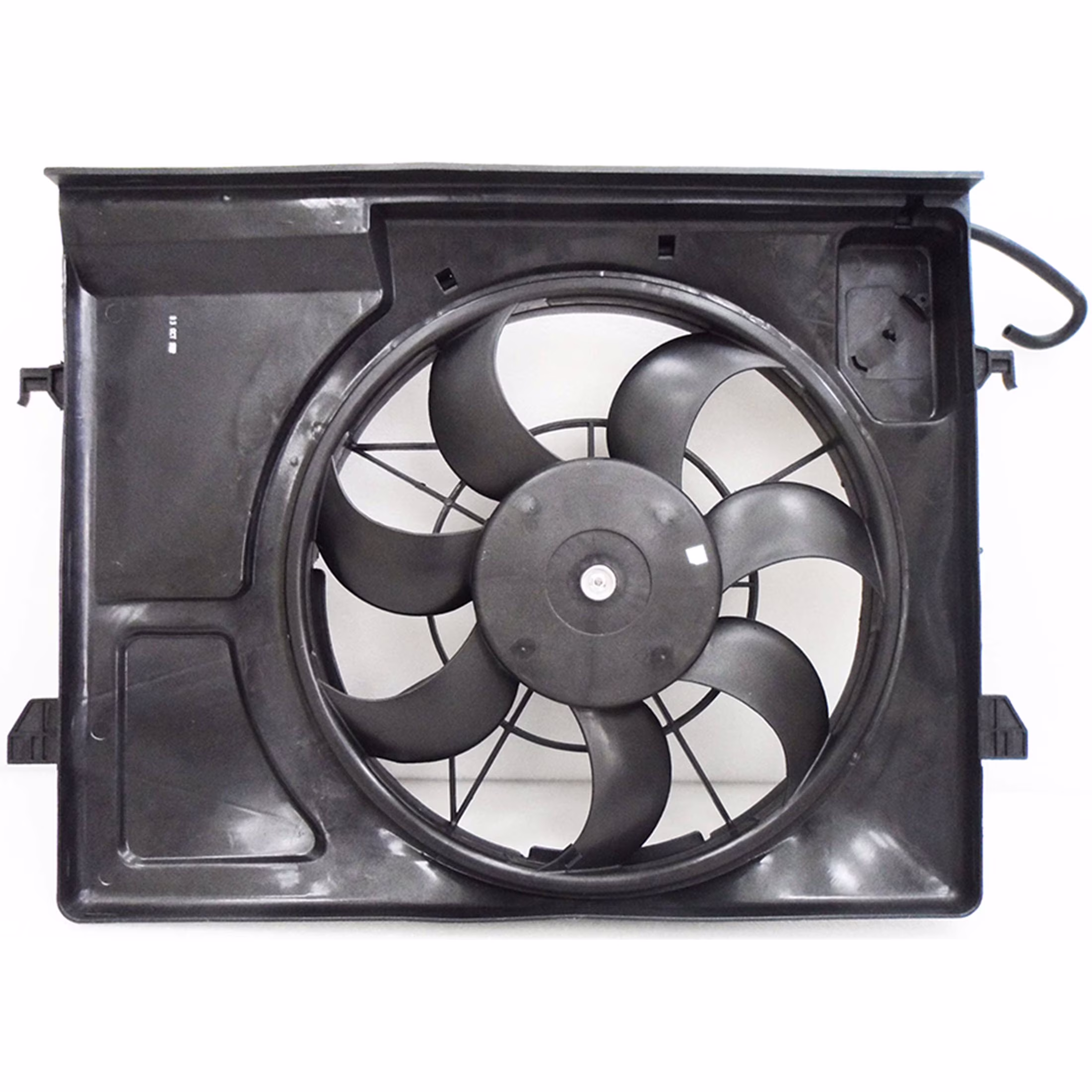 Agility Auto Parts 6010142 Dual Radiator and Condenser Fan Assembly for Kia Specific Models