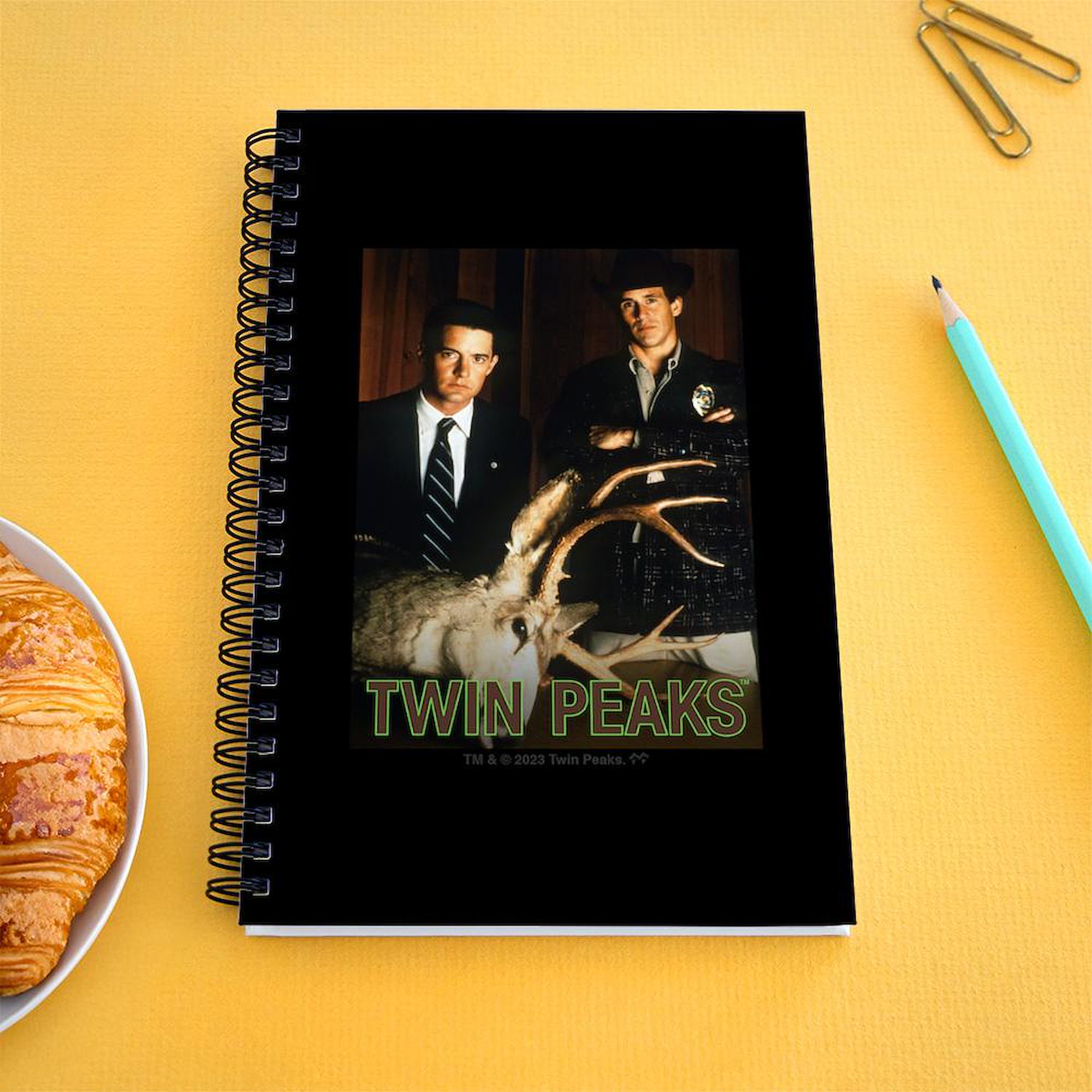CafePress - Twin Peaks: It Fell Down - Spiral Bound Journal Notebook, Personal Diary Lined
