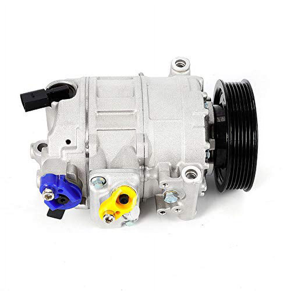 Oukaning Ac Compressor & A/C Clutch 1K0 820 803 For Vw Jetta Golf Gti Beetle Passat Eos A3 Tt 2.0L