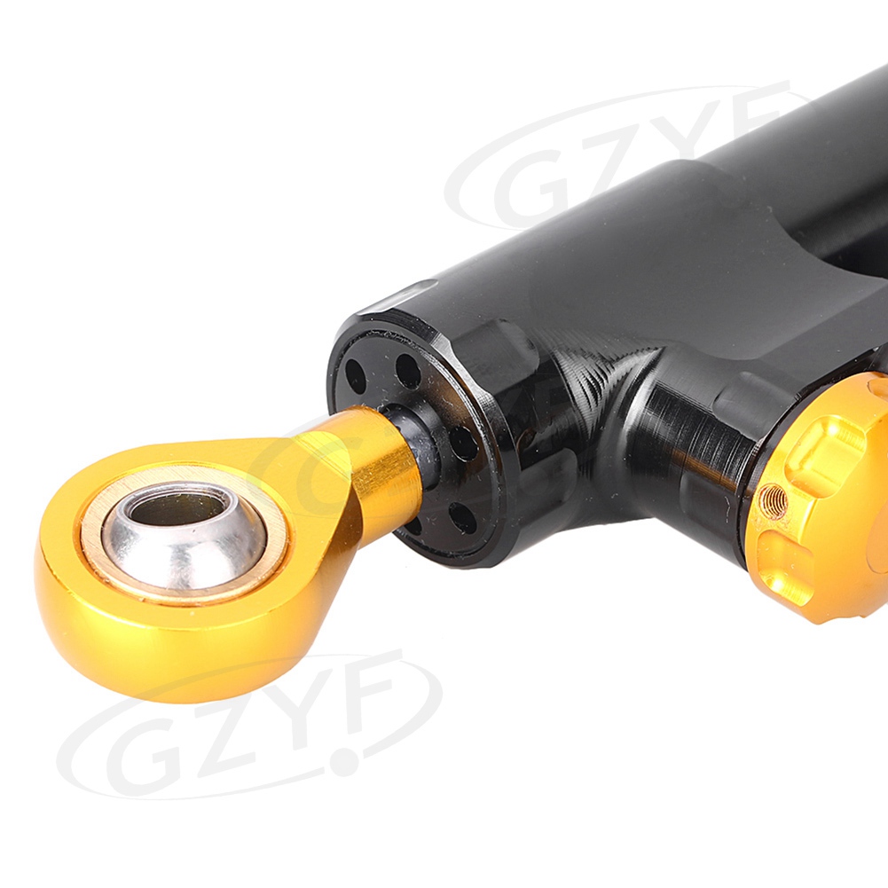 ZSWAL Motor Steering Dampers Stabilizers Reversed Safety Control Stunt Clutch Levers for Kawasaki, for HONDA, for Yamaha, for Suzuki, Black&gold