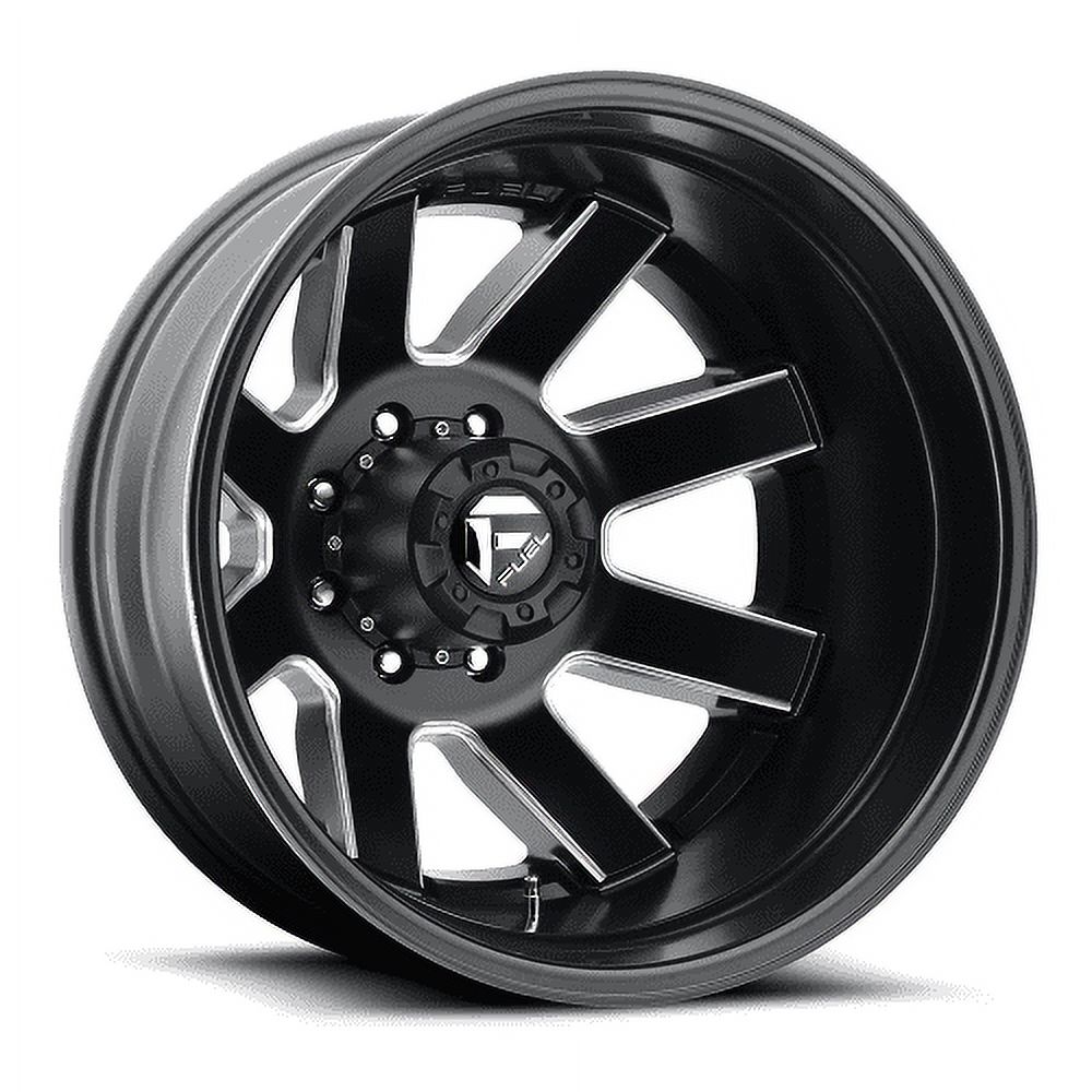 Fuel 1PC Aluminum Rim D538 MAVERICK 17X6.5in Matte Black Milled Finish, D53817658230
