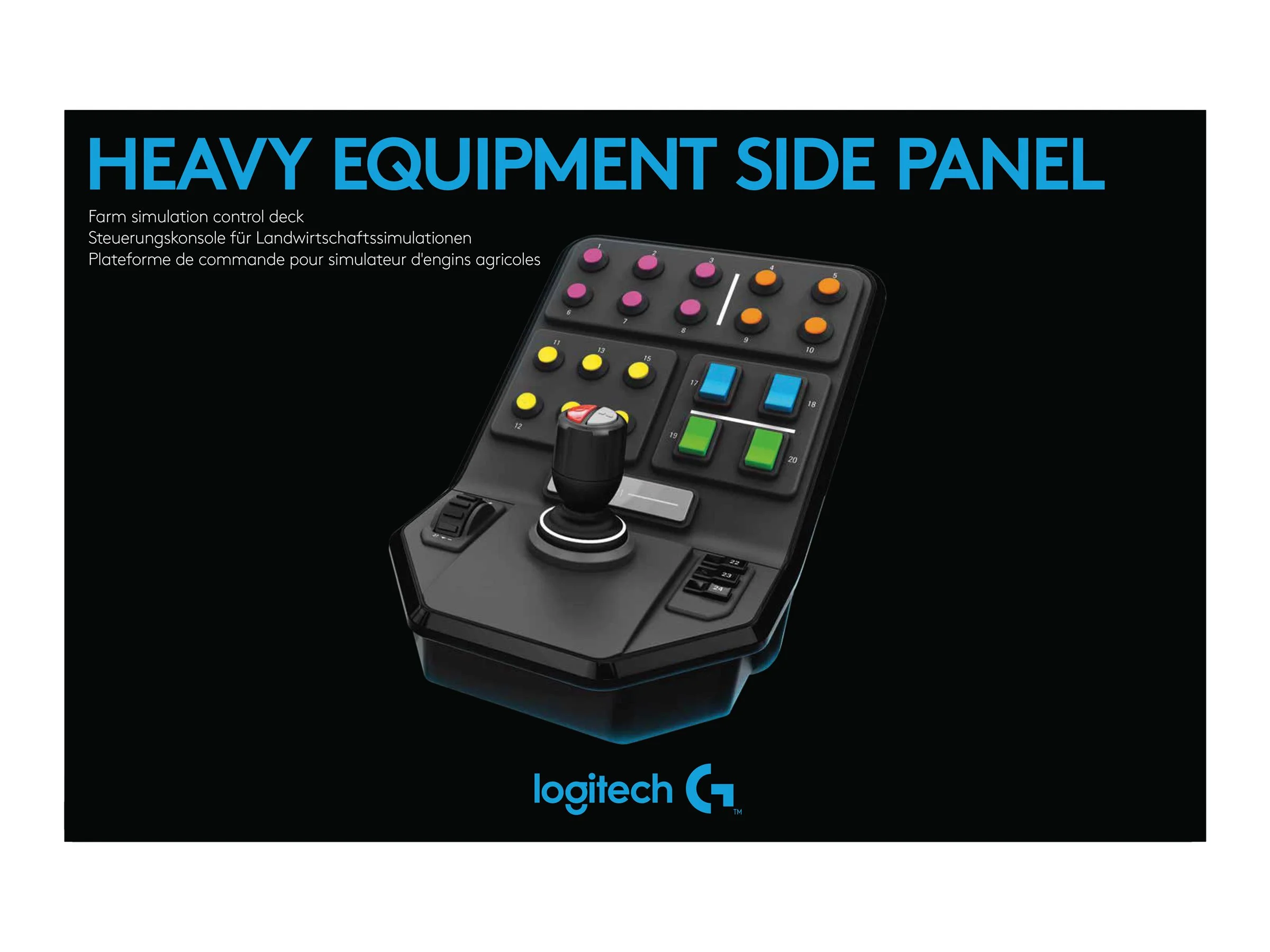 Logitech G Saitek Farm Sim Vehicle Side Panel