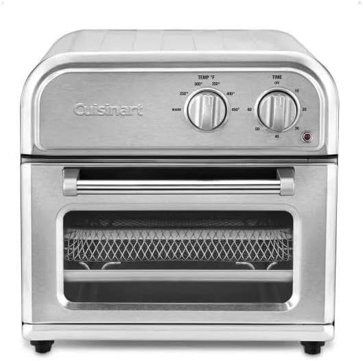 Open Box CUISINART Air Fryer Compact, Stainless Steel AFR-25 - SILVER