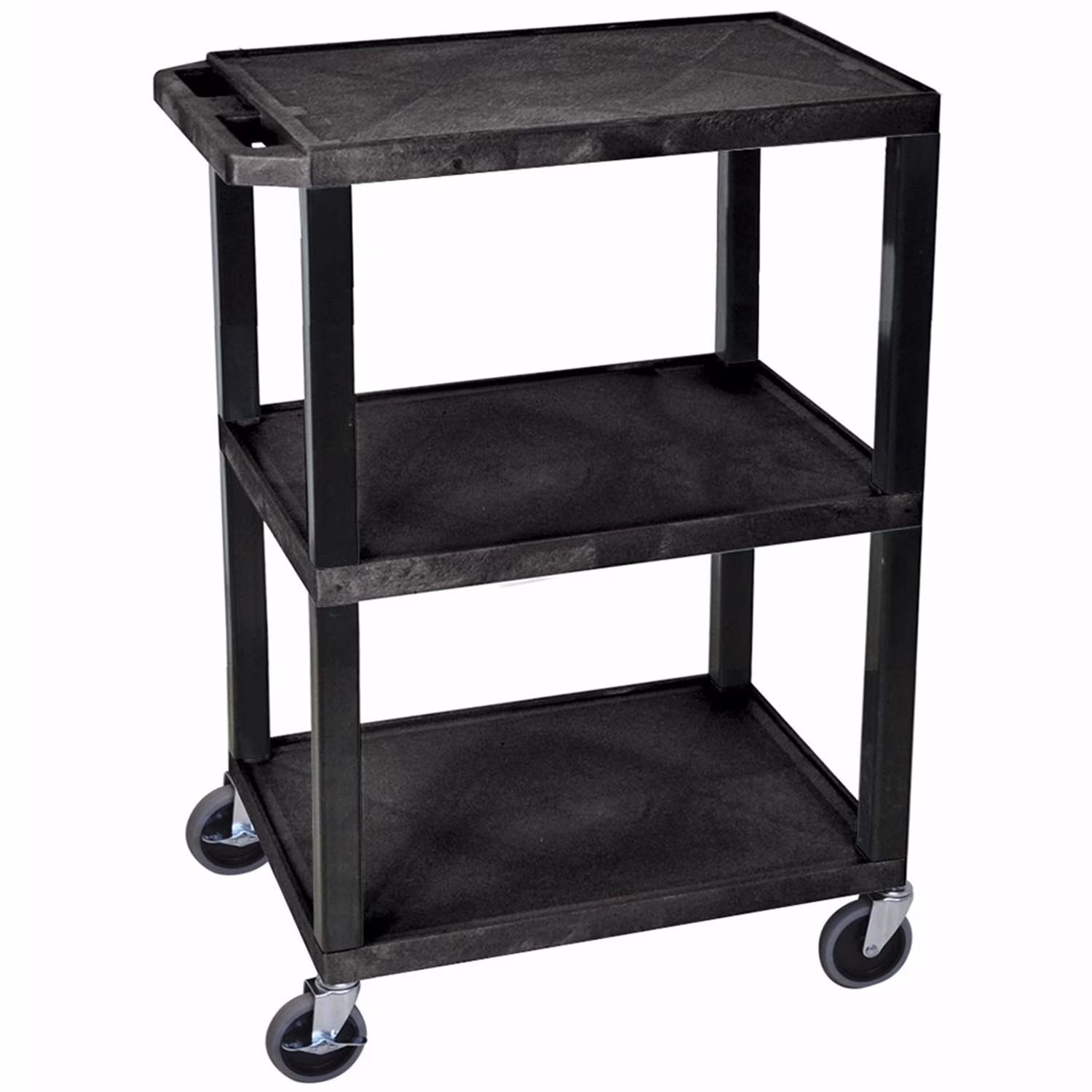 HomeStock Zen Zone Tuffy Utility Cart - Three Shelves