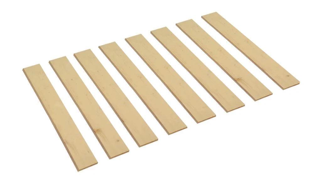 Plank Board Bed Slats Full Size Detached Boards for Mattress Support Without the Need for a Box Spring - Custom Cut Width (48.50