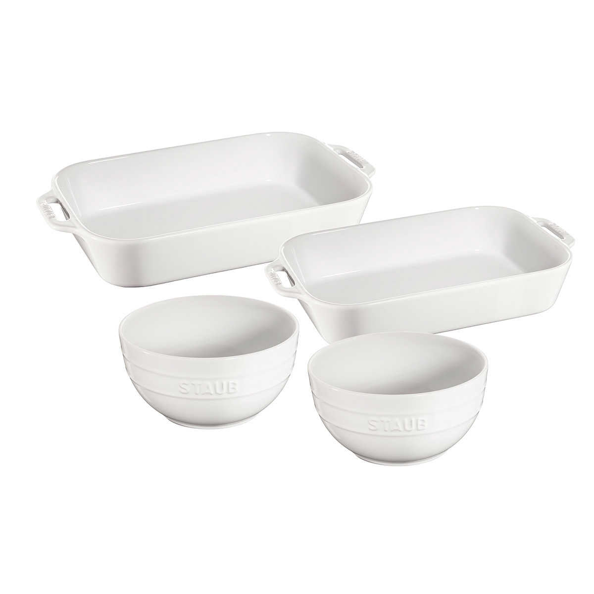 Staub Ceramic 4-piece Baker's Set