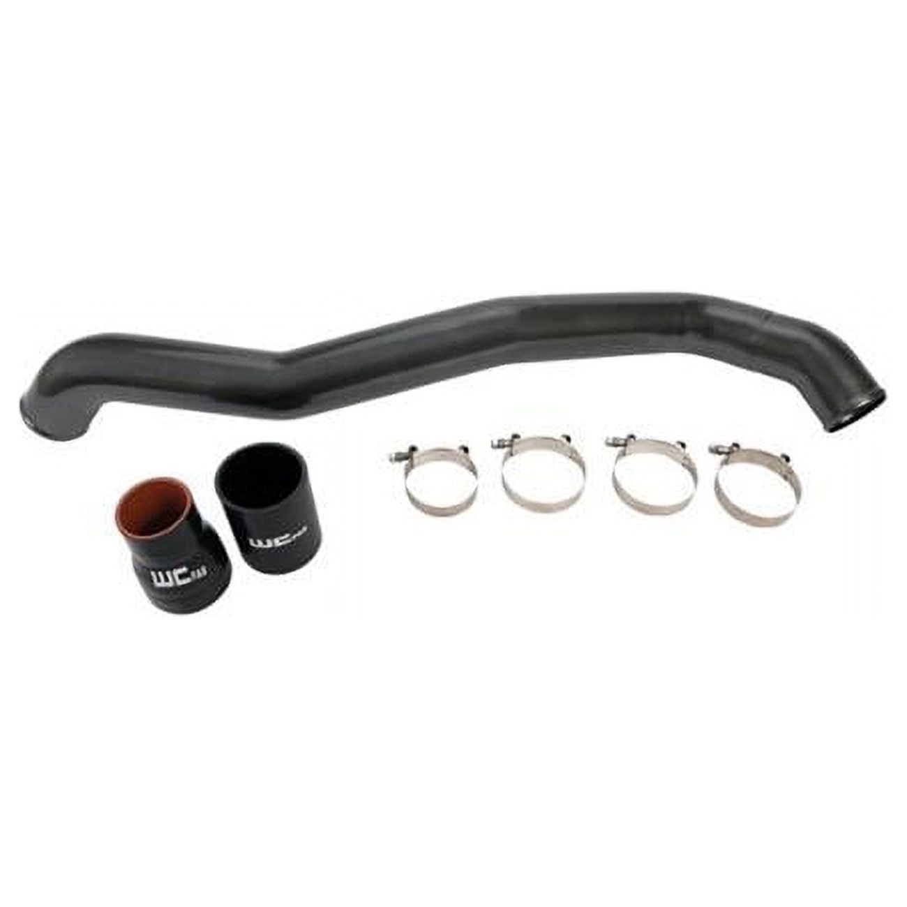 3 in. Gloss White Driver Side Intercooler Pipe for 2011-2016 Chevrolet 6.6L LML Duramax