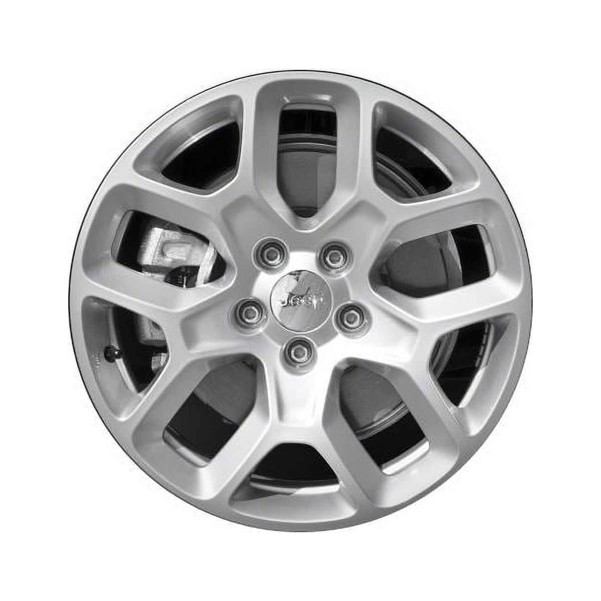 JEEP RENEGADE 2015 - 2018 SILVER Factory OEM Wheel Rim (Not Replicas)