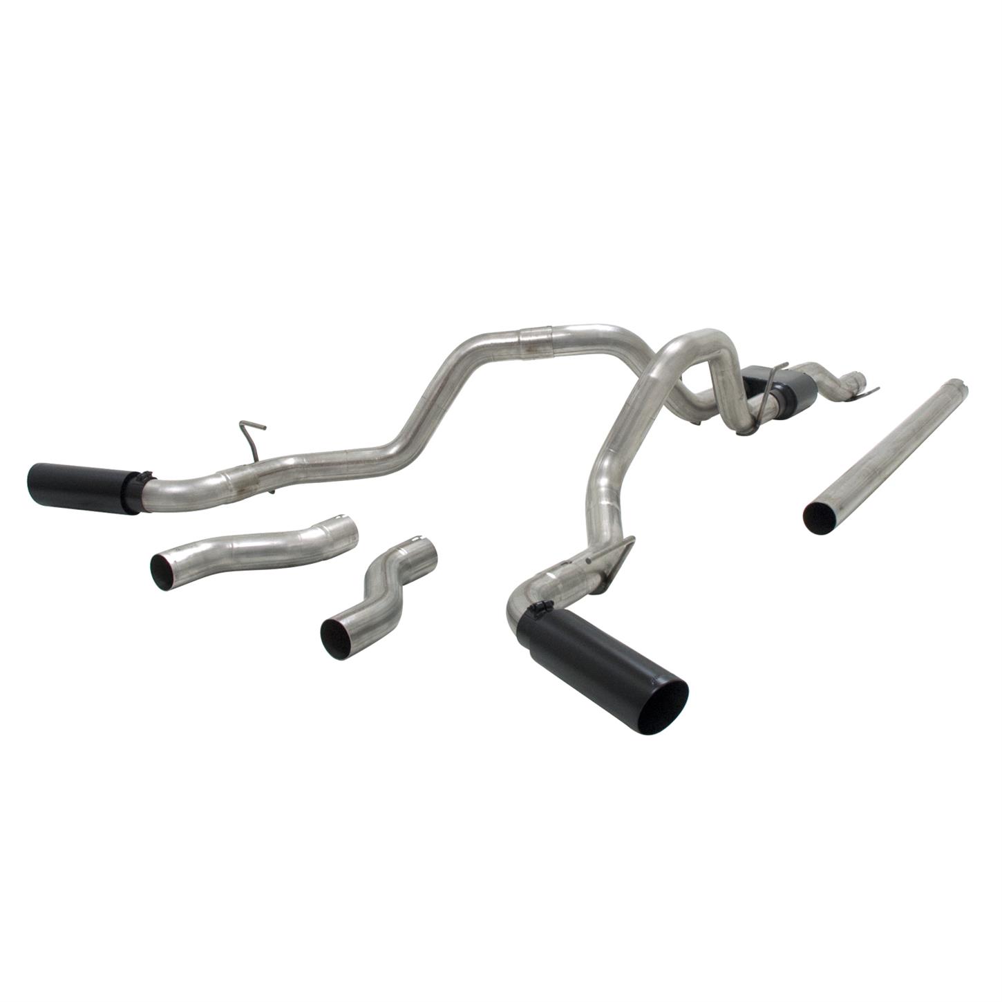 Flowmaster 817705 Cat-back System - DOR/S - Outlaw - Aggressive Sound Fits select: 2007-2008 DODGE RAM 1500, 2006 DODGE RAM 1500 ST/SLT