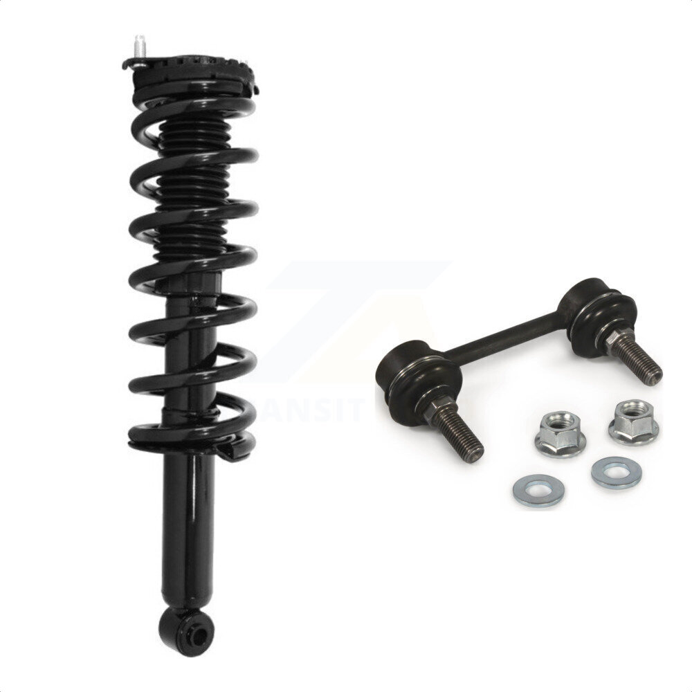 Transit Auto - Rear Complete Shock Assembly And TQ Link Kit For 2005-2009 Subaru Outback KSS-105277