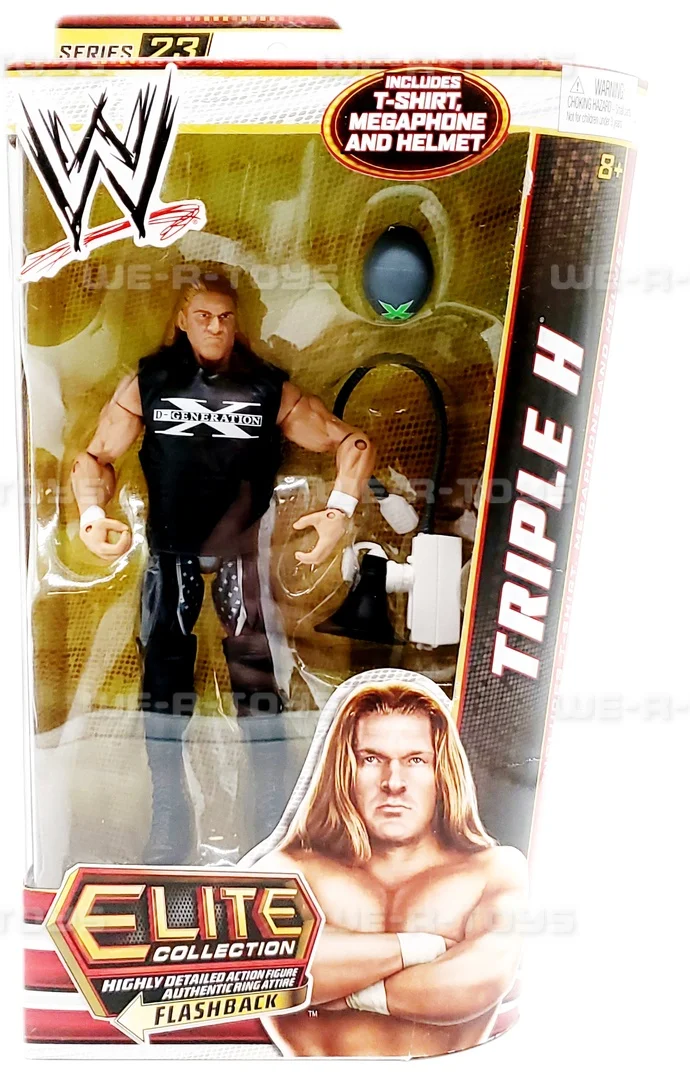 WWE Wrestling Elite Series 23 Triple H Action Figure