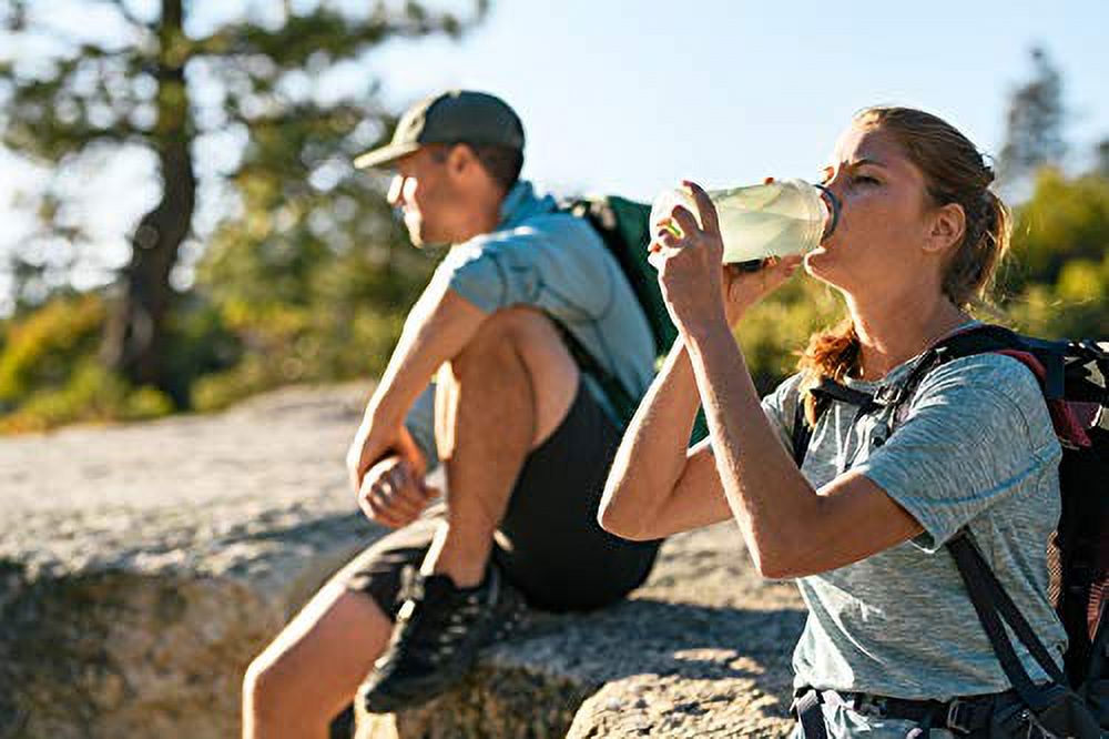 HydraPak Stash Water Bottle, Mammoth Grey, 750ml,