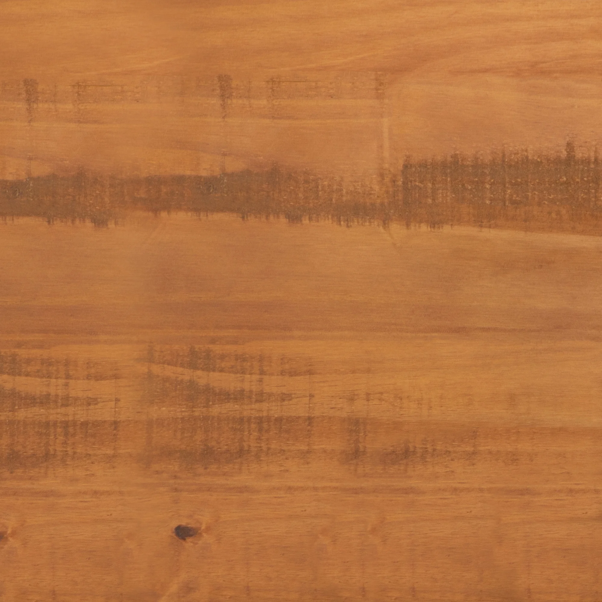 Walker Edison Sonoma 2-Drawer Nightstand, Caramel