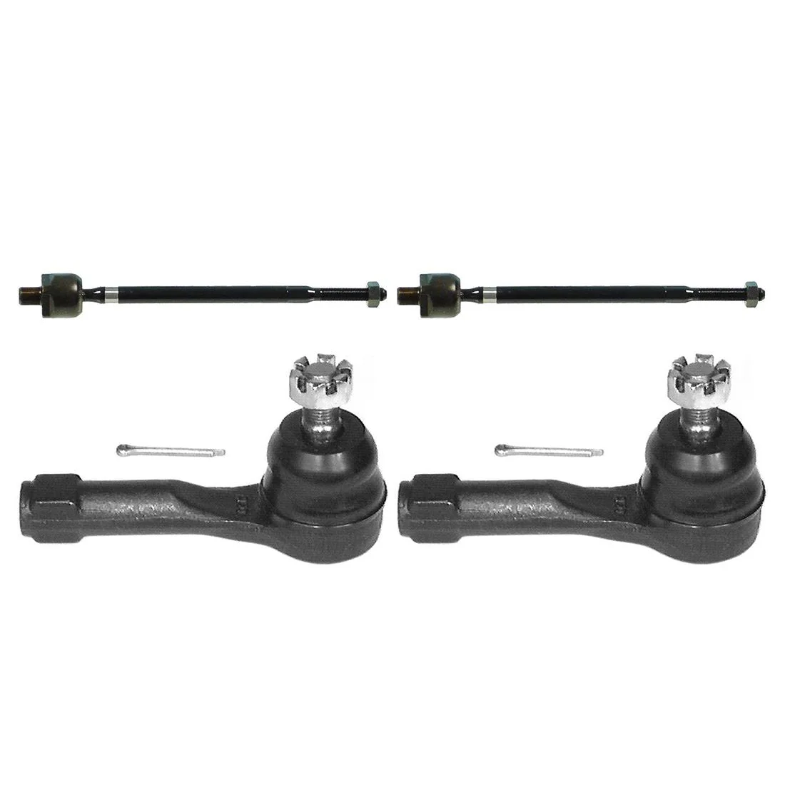 Delphi Front Inner Outer Tie Rod Ends Fits Nissan NX 1991 1992 1993 Fits Nissan Sentra 1991 1992 1993 1994 1995 1996 1997 1998