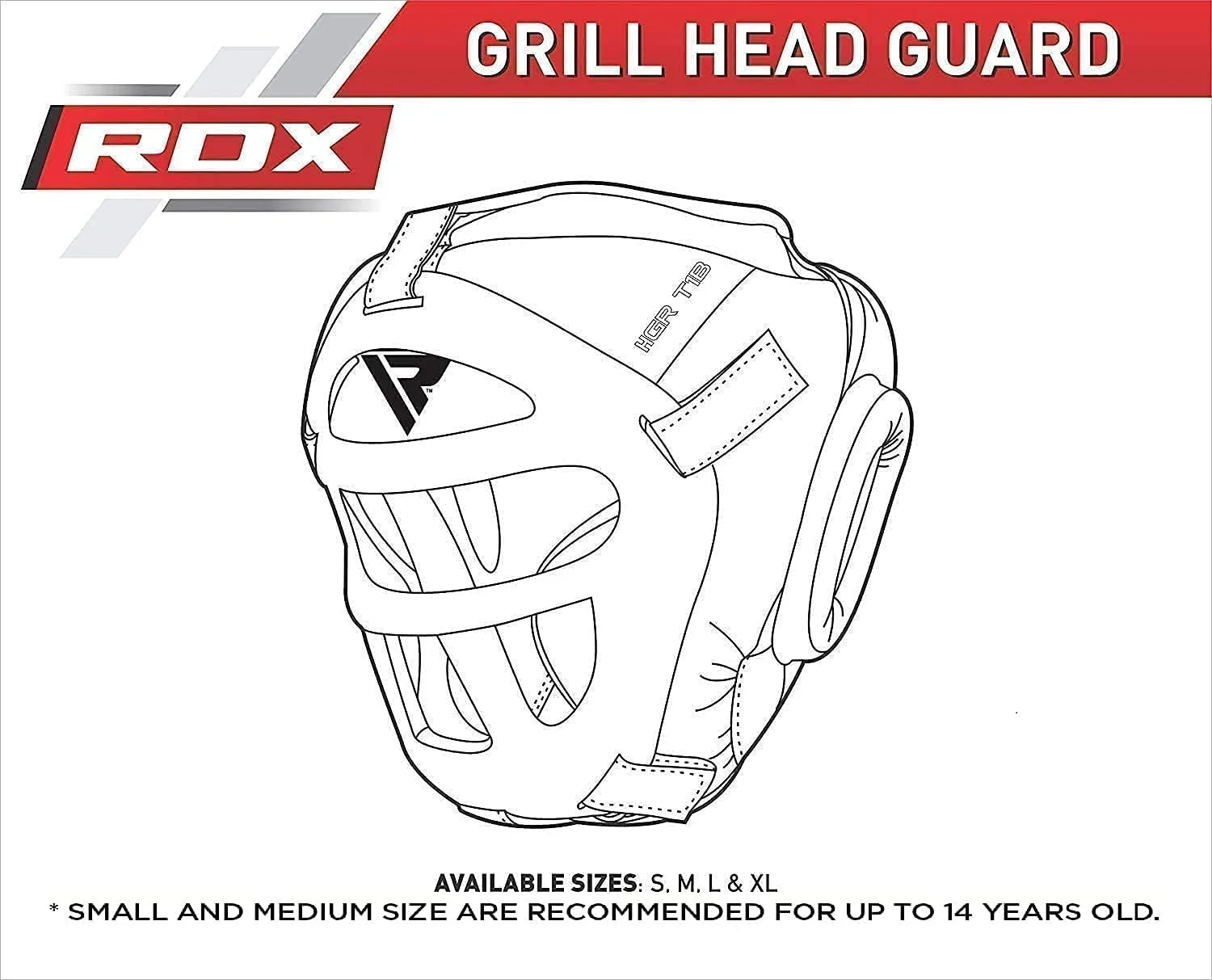 RDX-Boxing-Headgear-MMA-Muay-Thai-Removable-Face-Grill-Red-M