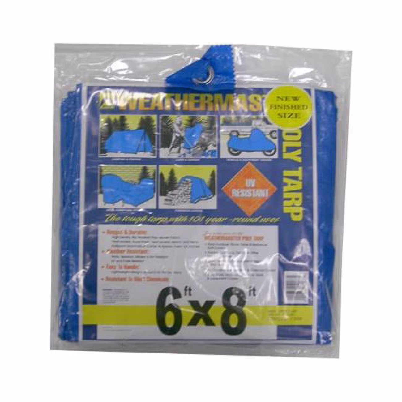 Dize PT1015D 10 x 15 ft. Blue Tarp