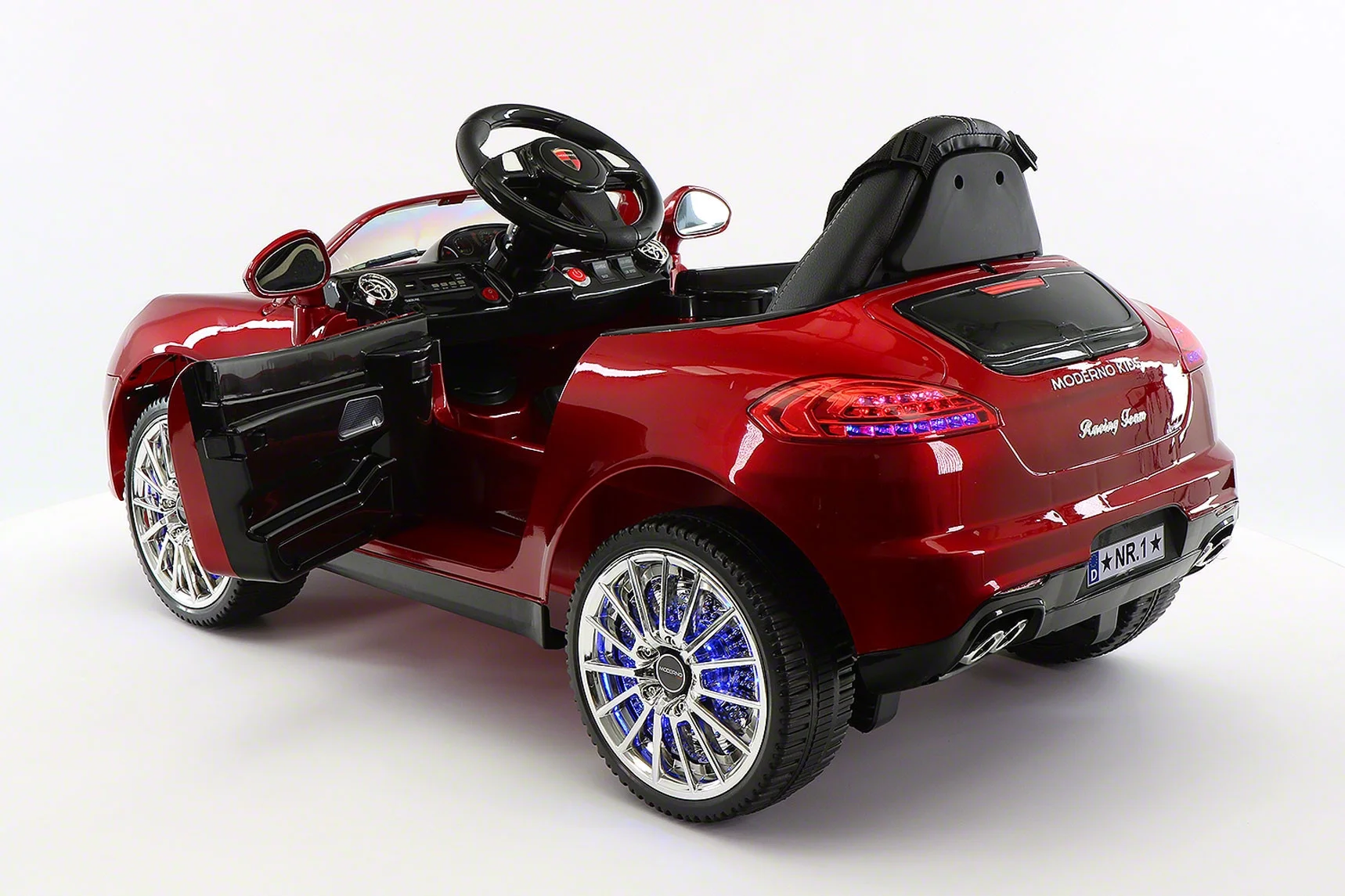 Kiddie Roadster 12V Kids Electric Ride-On Car with R/C Parental Remote | Cherry Red
