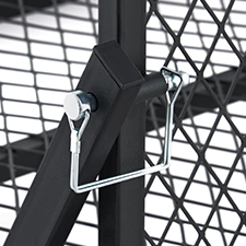 Foldable Electric Wheelchair Hitch Carrier Mobility Scooter Folding Loading Ramp