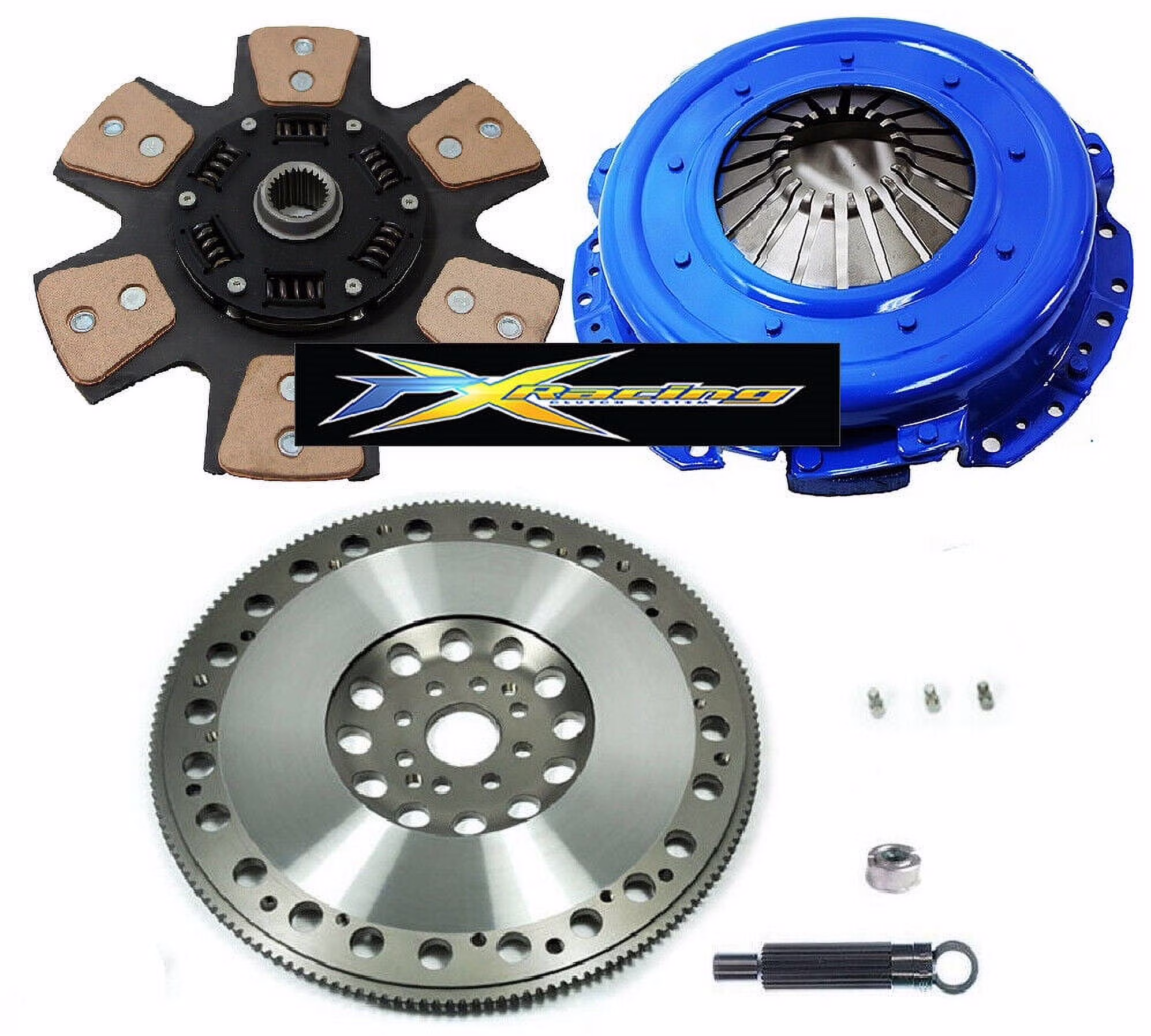 FX STAGE 3 CLUTCH KIT w/o SLAVE CLY+ FLYWHEEL FITS 11-17 MUSTANG 5.0L BOSS 302