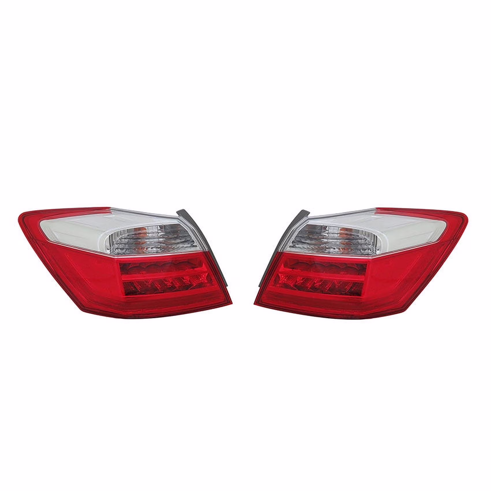 New Pair Outer Tail Light Fits Honda Accord Hybrid Touring 2014-15 33500T2Aa12