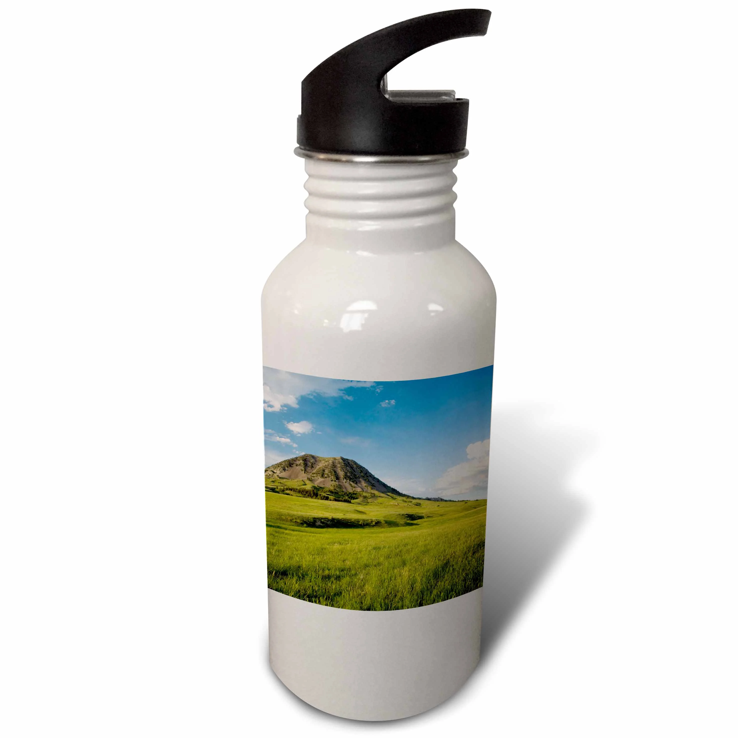 Bear Butte State Park near Sturgis South Dakota - US42 CHA0030 - Chuck Haney 21 oz Sports Water Bottle wb-94295-1