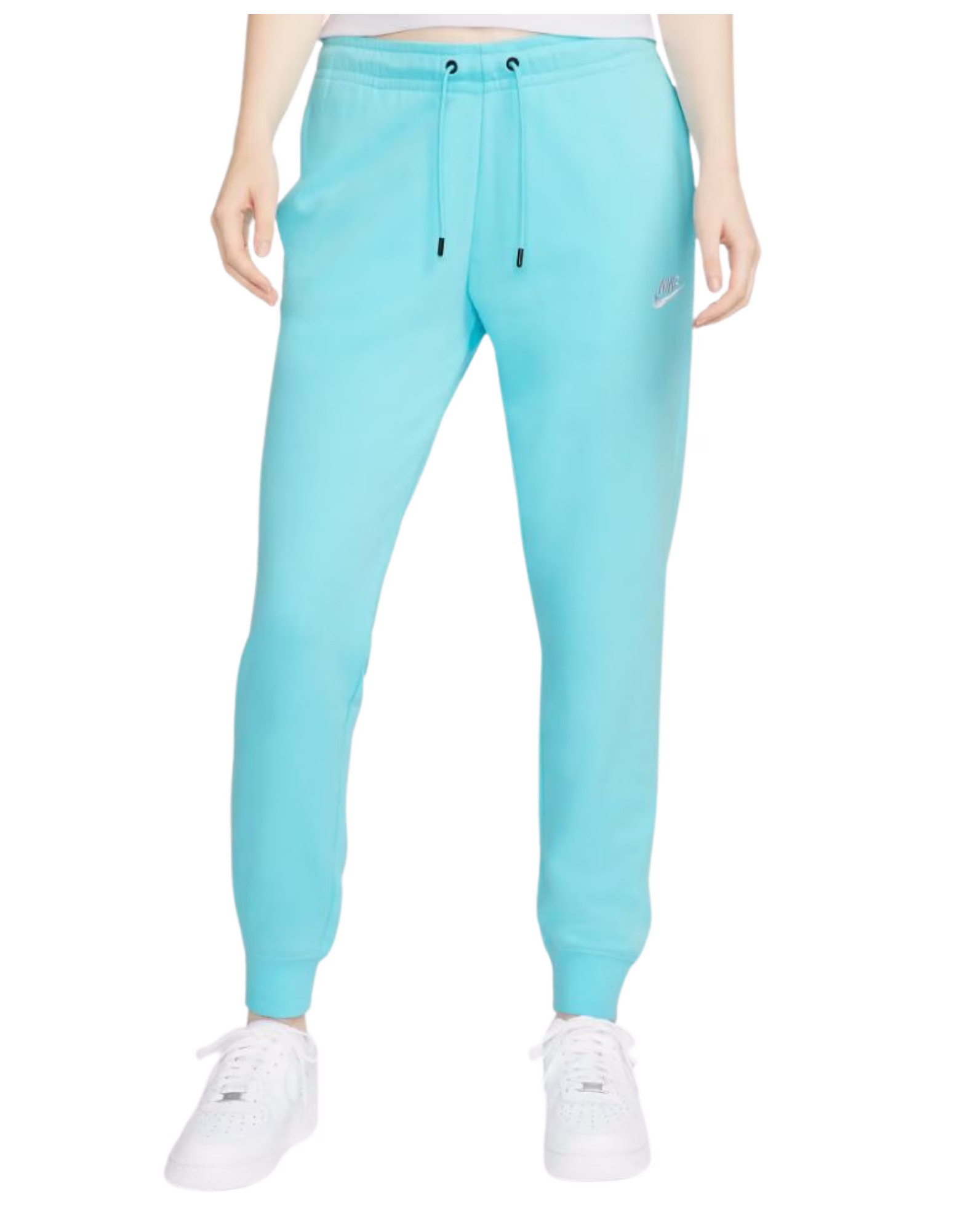 Nike Women's Sportswear Essential Fleece Pants (Copa/White, X-Small)