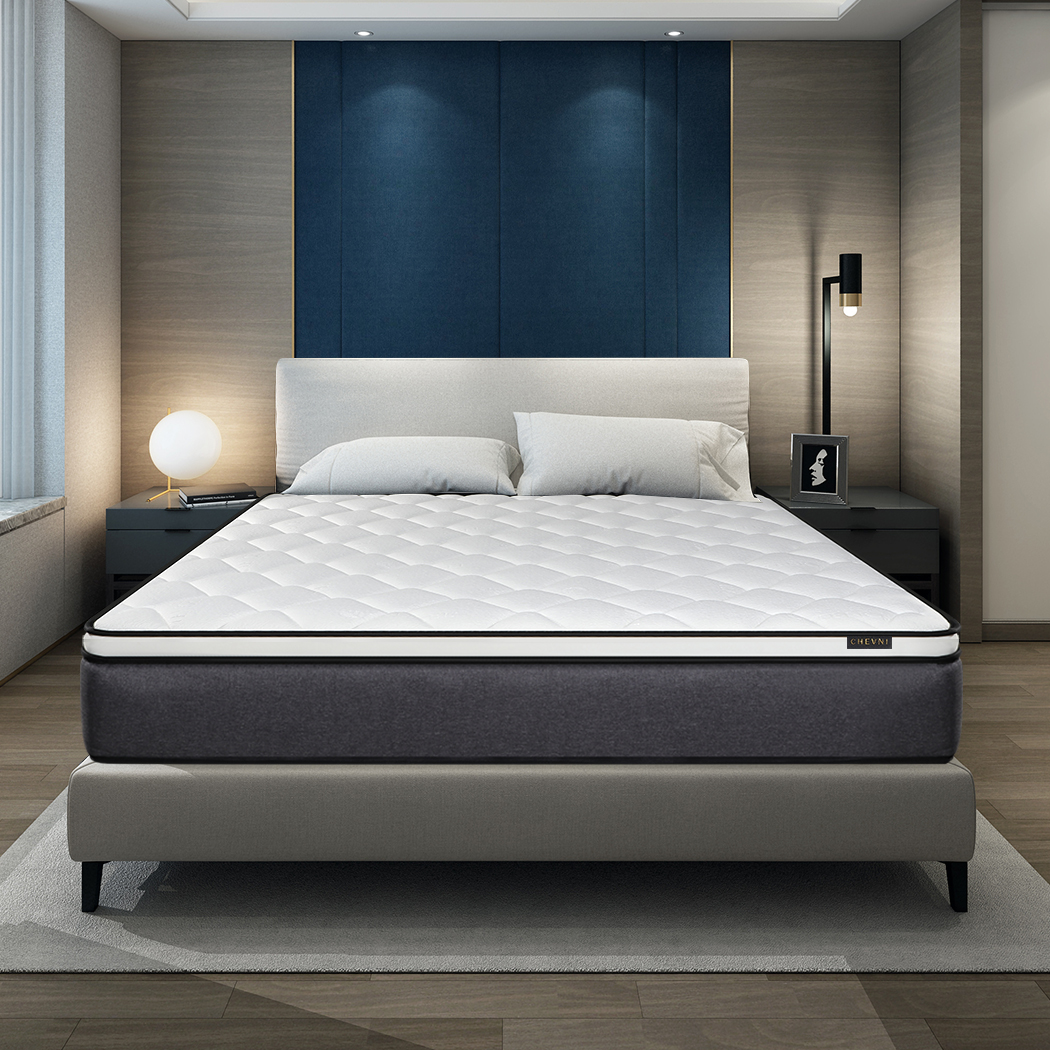 CHEVNI 14 inch Full Mattress,Hybrid Mattress in a Box,Medium Firm