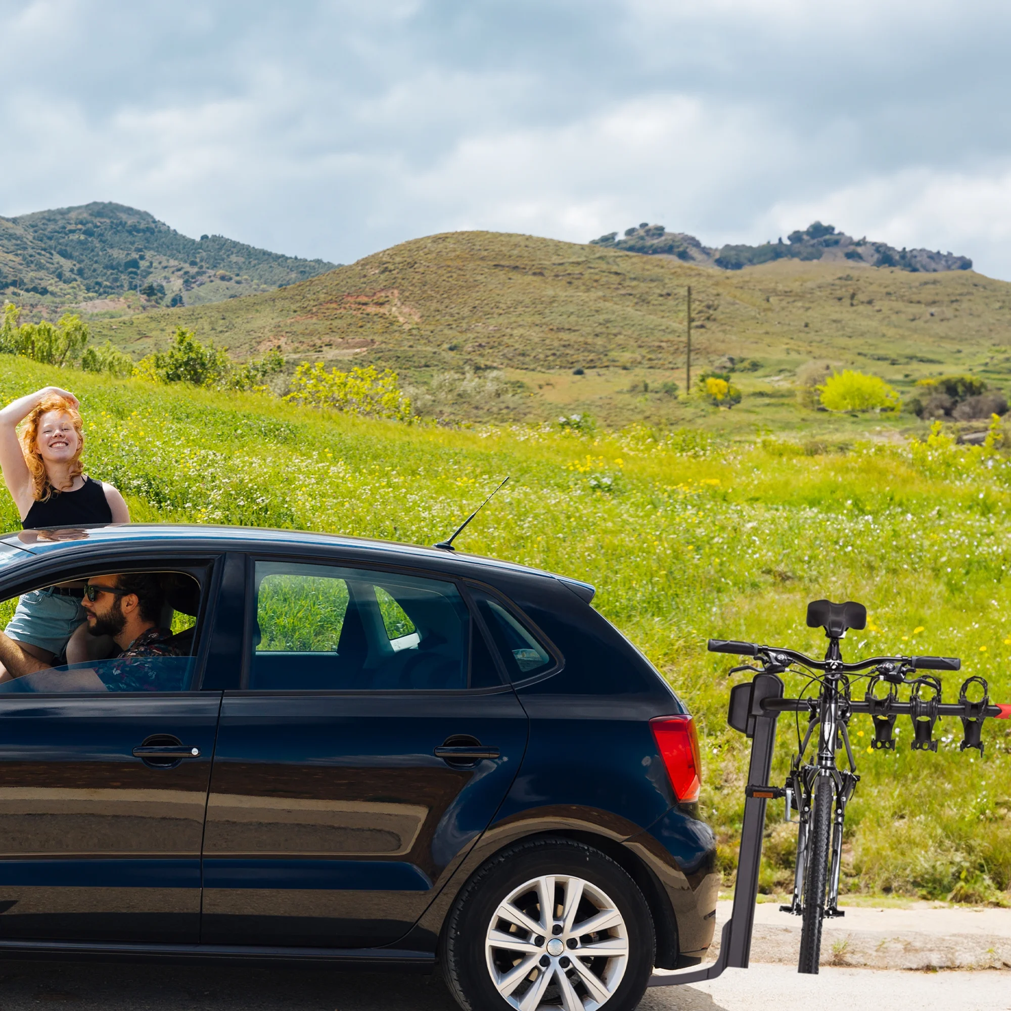 Yakima Products 8002424 DoubleDown 4 Hitch Mast Bike Carrier