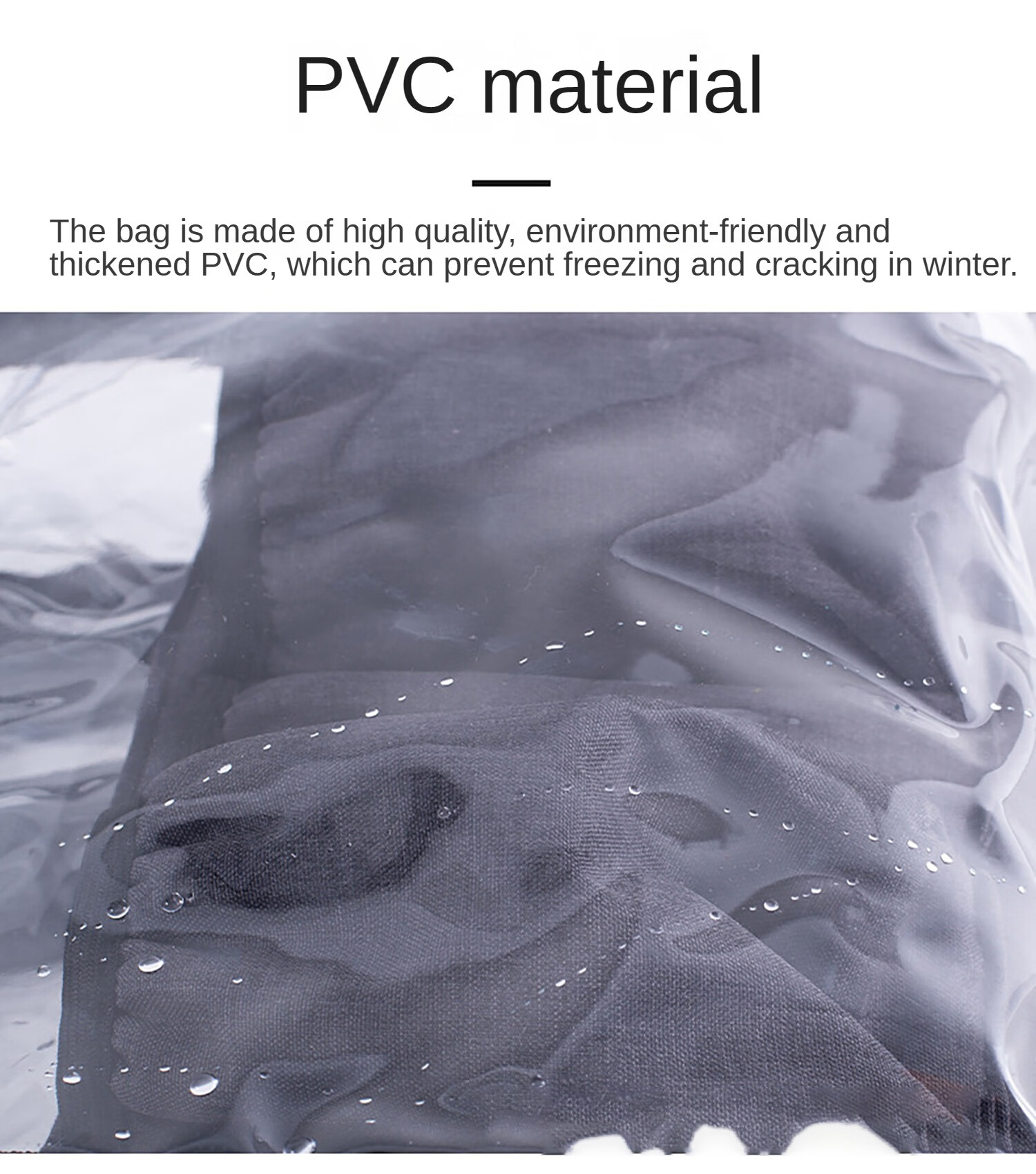 OLOEY Large-Capacity PVC Transparent Diaper Bag, Multi-Functional Waterproof Transparent Mother And Baby Bag, With Independent Bottle Insulation Bag (Black)