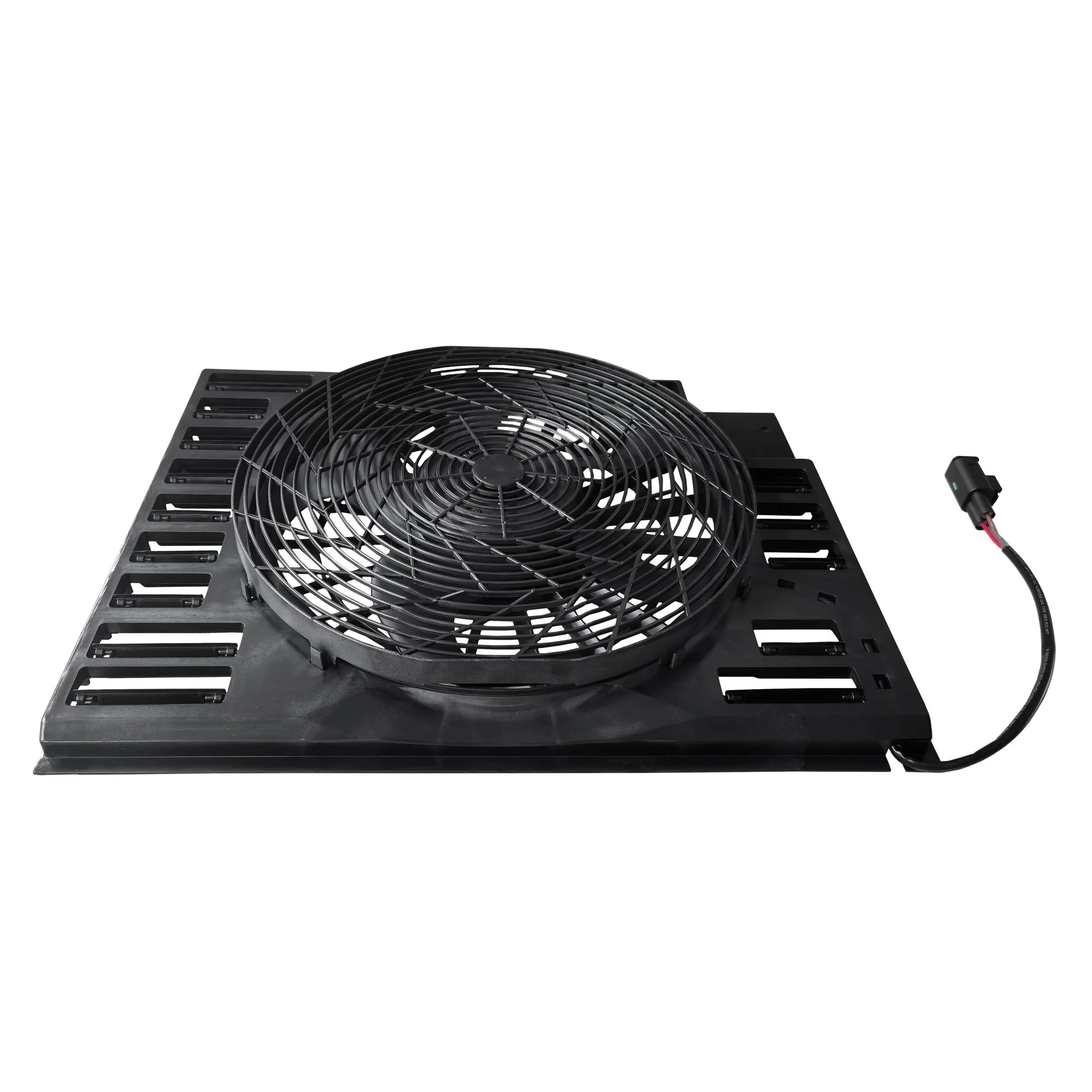 A/C Condenser Fan AssemblyFor 2002-2003 BMW 745iFor 2002-2003 BMW 745LiFor 2004-2006 BMW 760iFor 2003-2008 BMW 760Li 64546921379