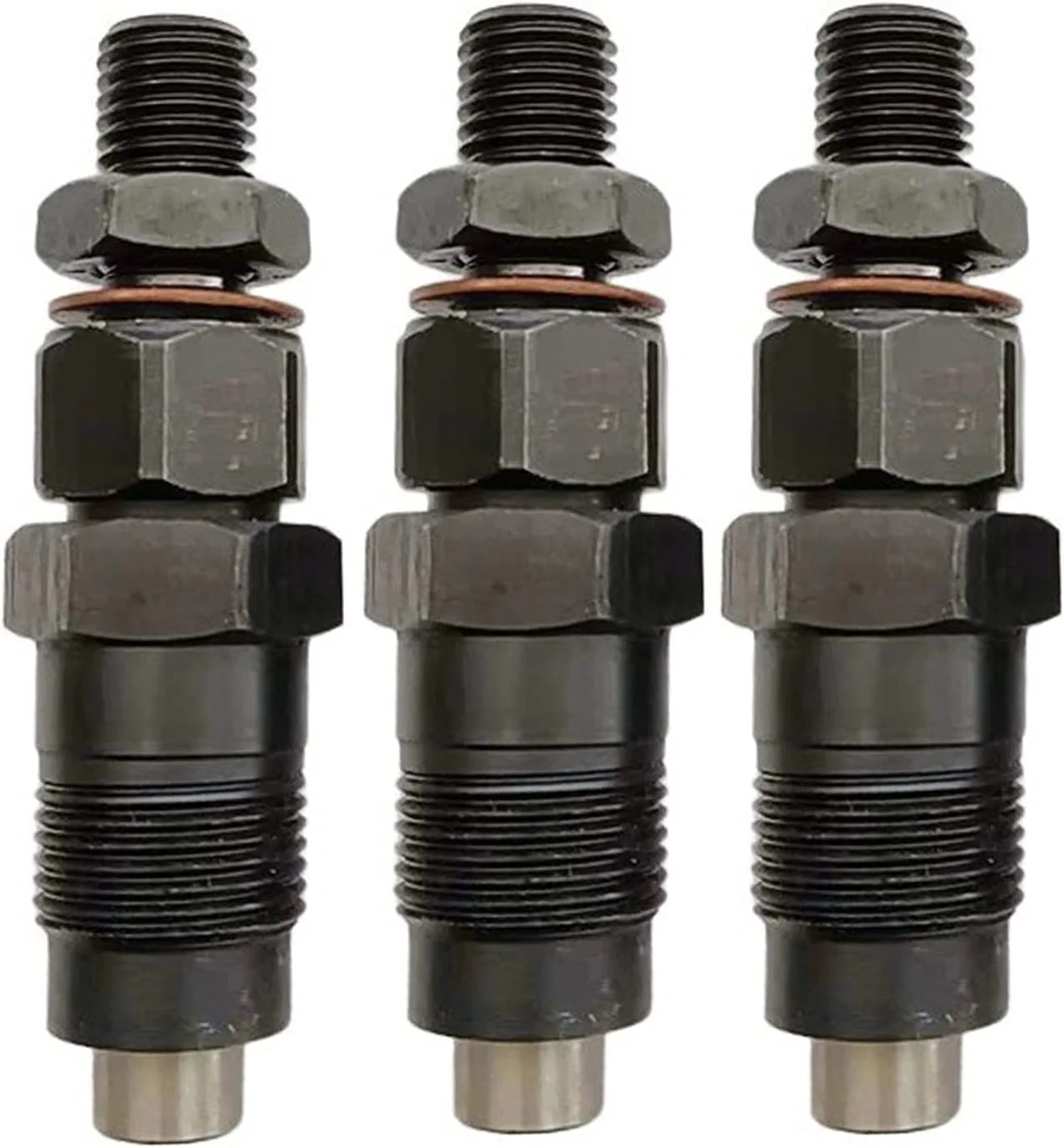Seapple 3pcs Fuel Injector Assembly 154-3018 252-1446 Compatible with CAT 3024 C2.2 3013C 216B 226B 242B 247B