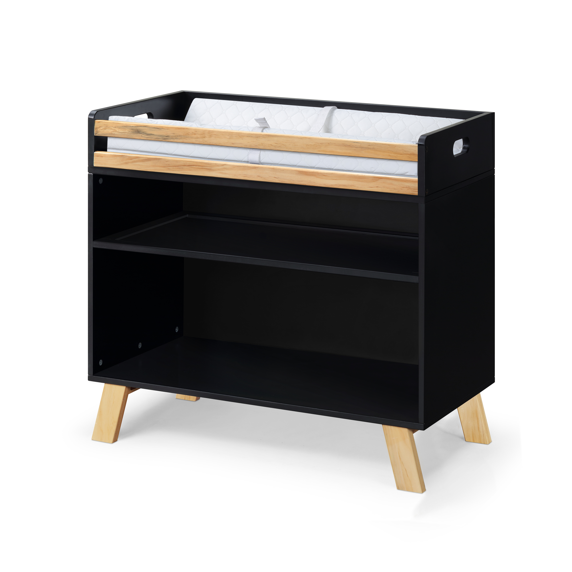 Dawn Whisper Multi Purpose Changing Table in Black